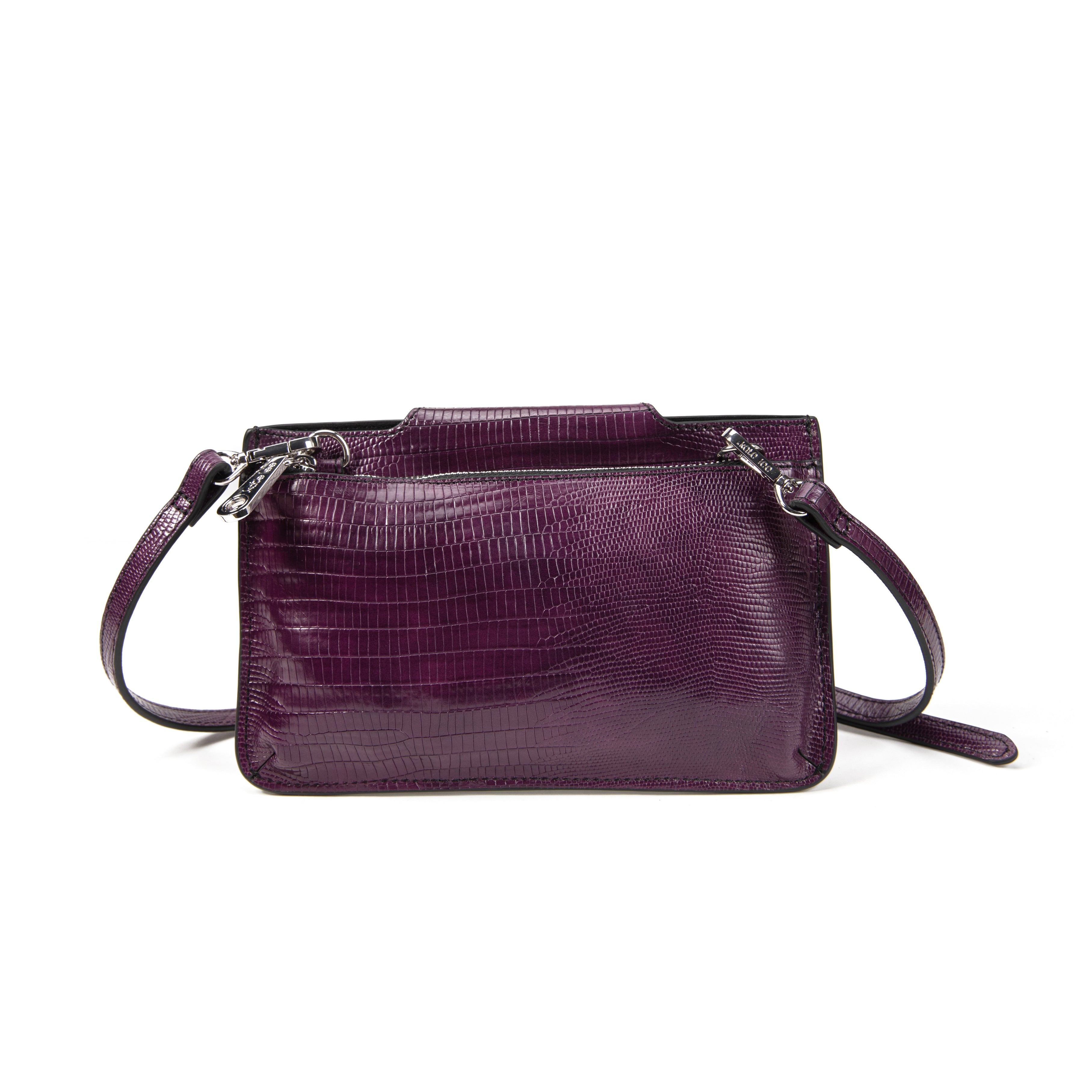 kate-lee-pochettes-pochette-lp-cuir-l-zard-violet image 3