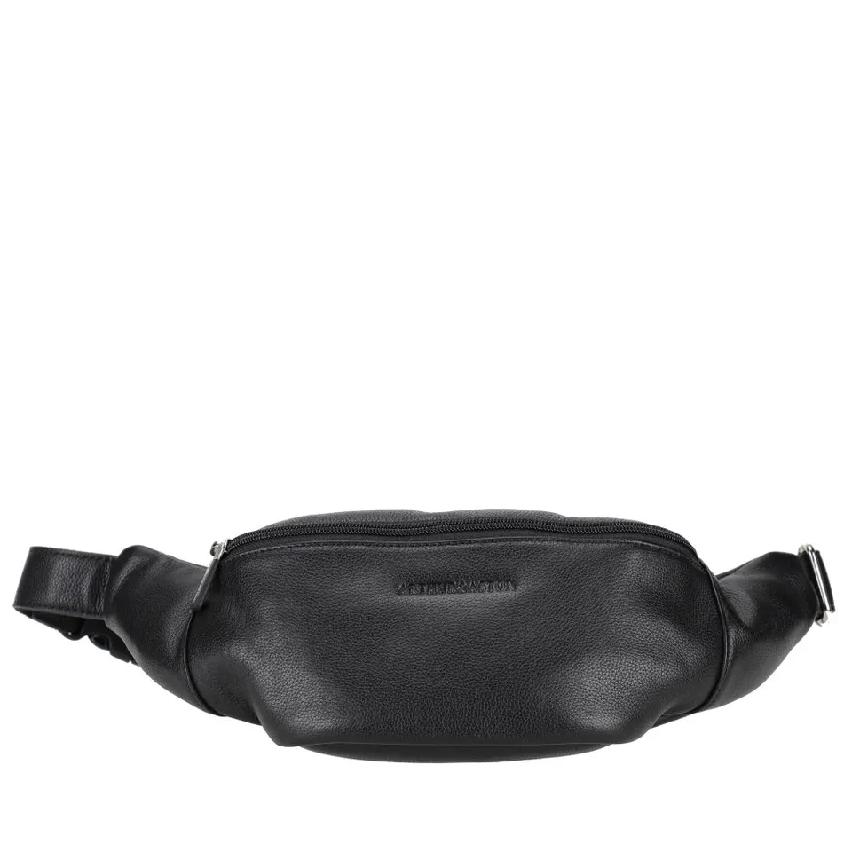 arthur-et-aston-dorian-sac-banane-cuir-cognac-homme image 1