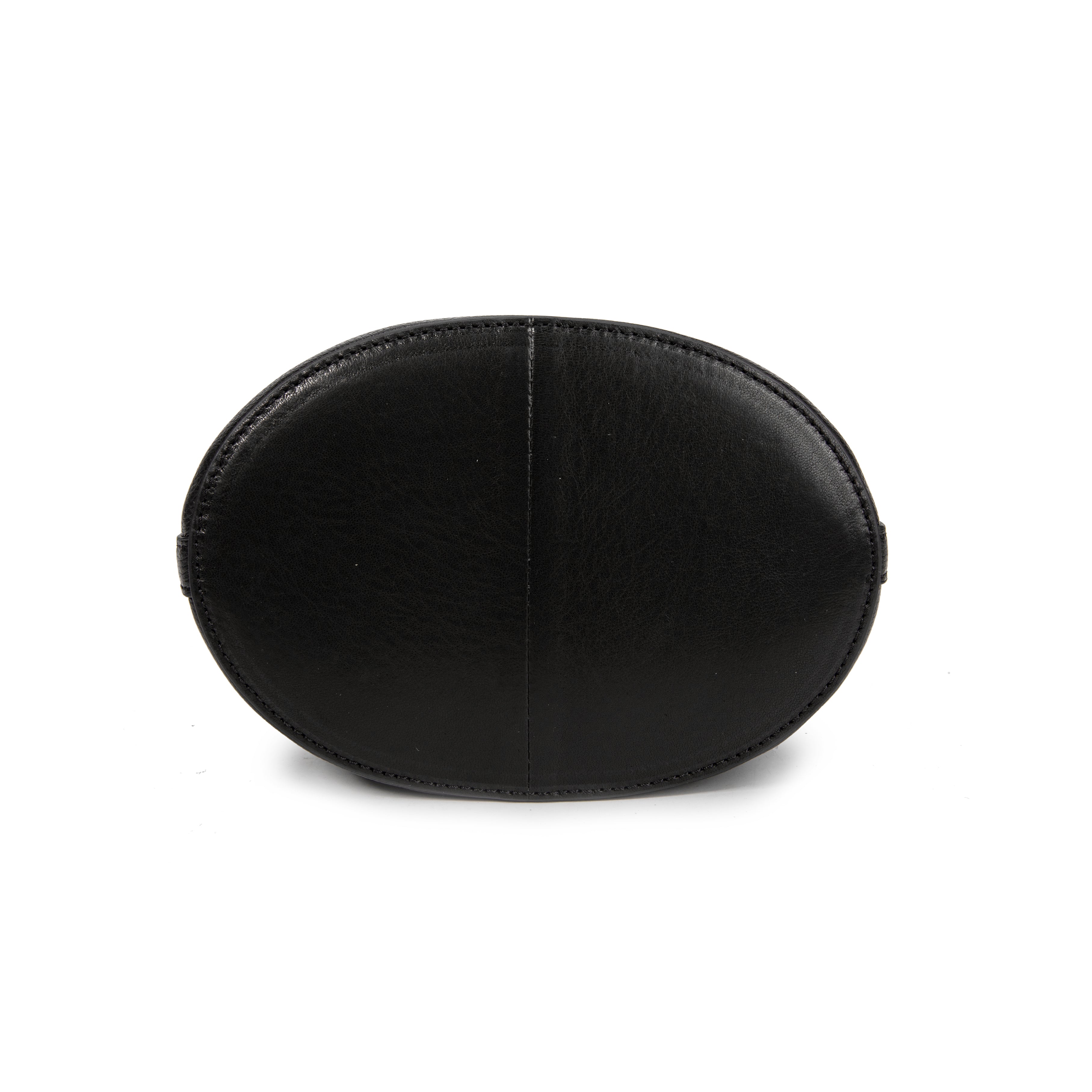 kate-lee-louvre-matelass-sac-seau-cuir-noir-matelass image 5