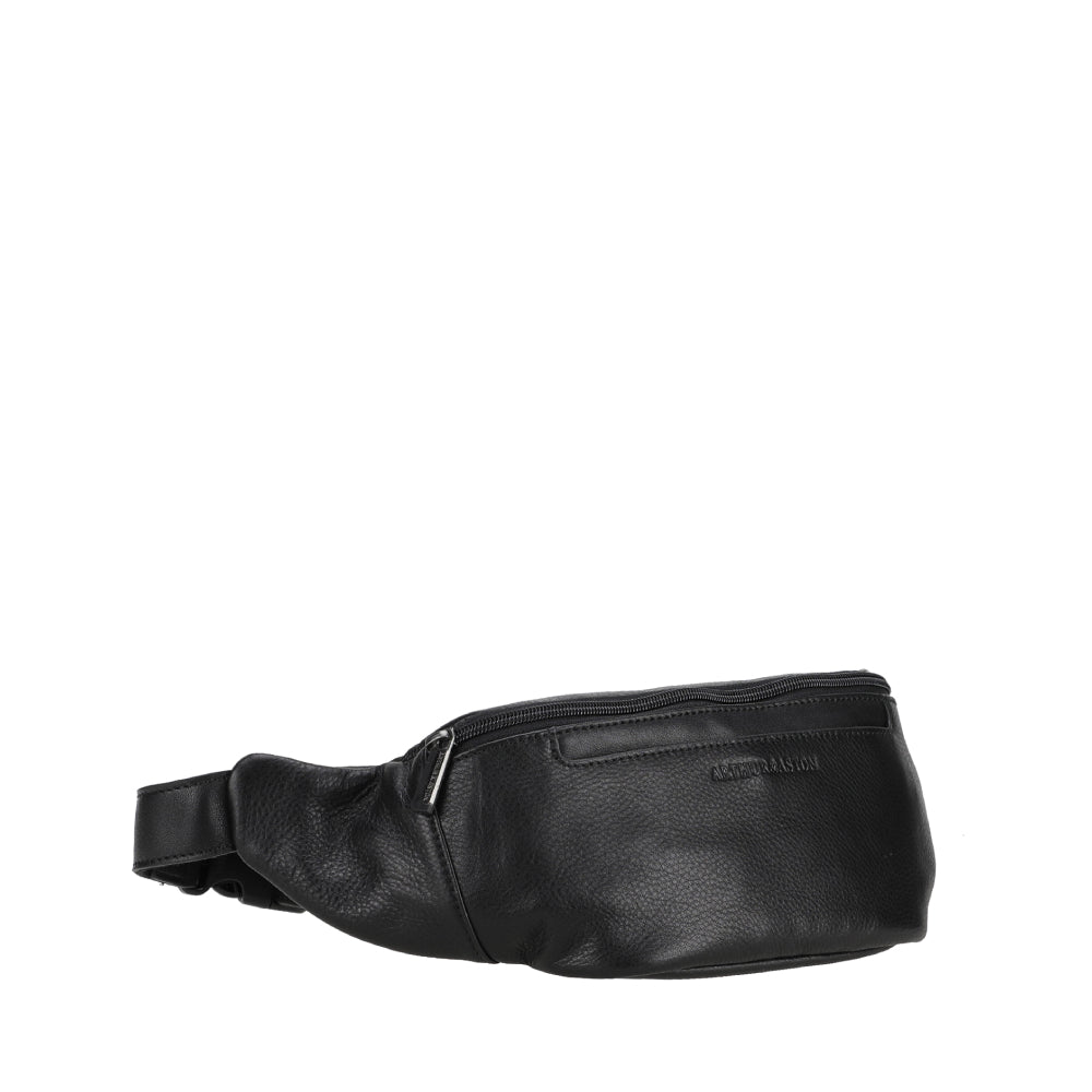 arthur-et-aston-l-on-banane-cuir-noir-pleine-fleur image 2