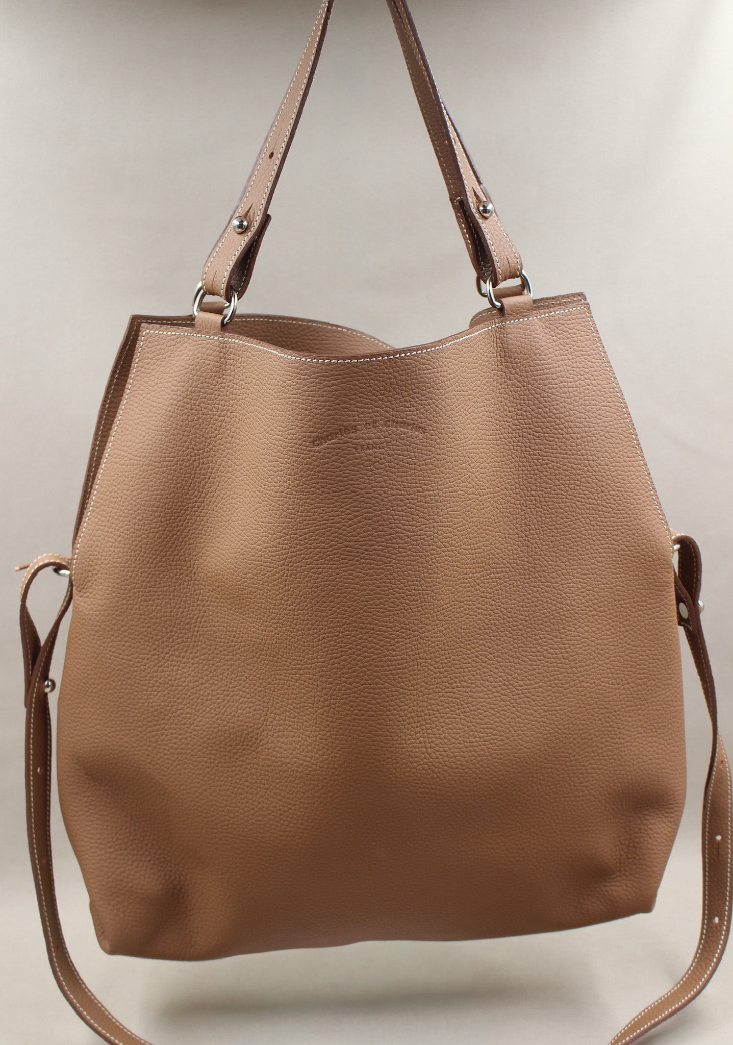 charles-et-charlus-touquet-l-sac-cuir-gold-41-cm image 1