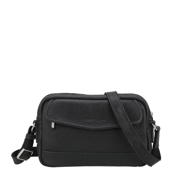 arthur-et-aston-owen-besace-homme-cuir-noir-compact image 1