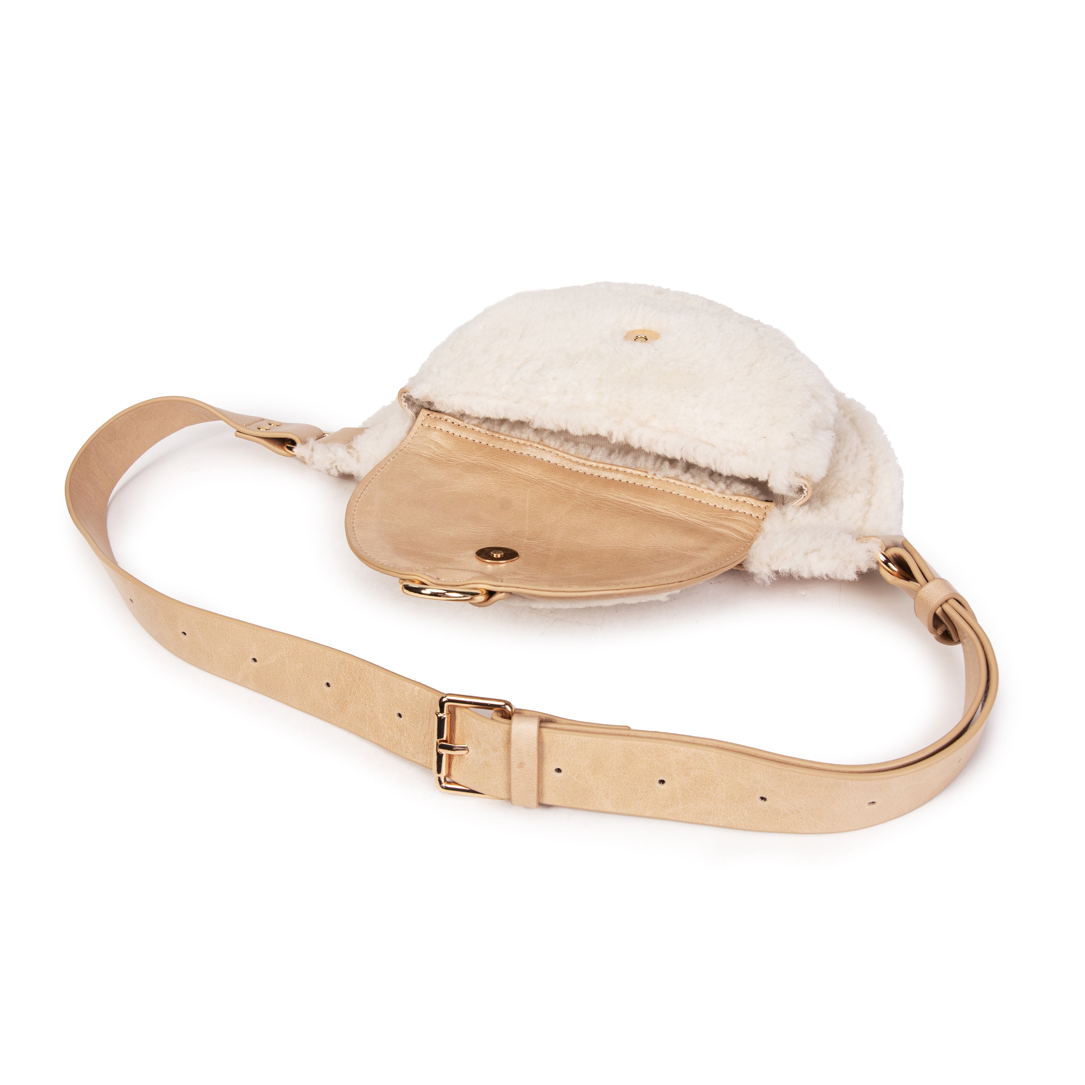 kate-lee-ully-sac-banane-shearling-beige image 3