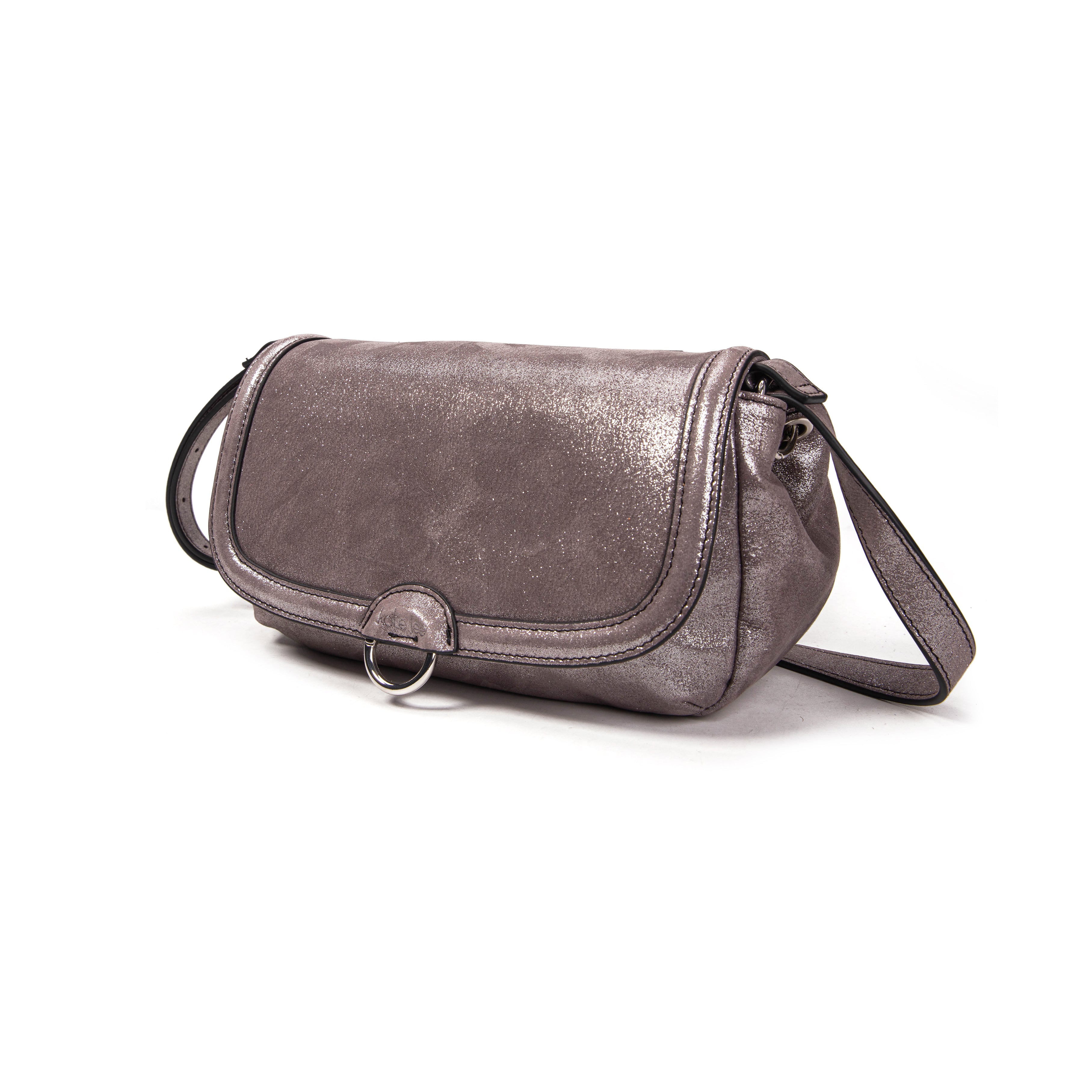 kate-lee-new-ully-glitter-sac-bandouli-re-gris-cuir-m-tallis image 2