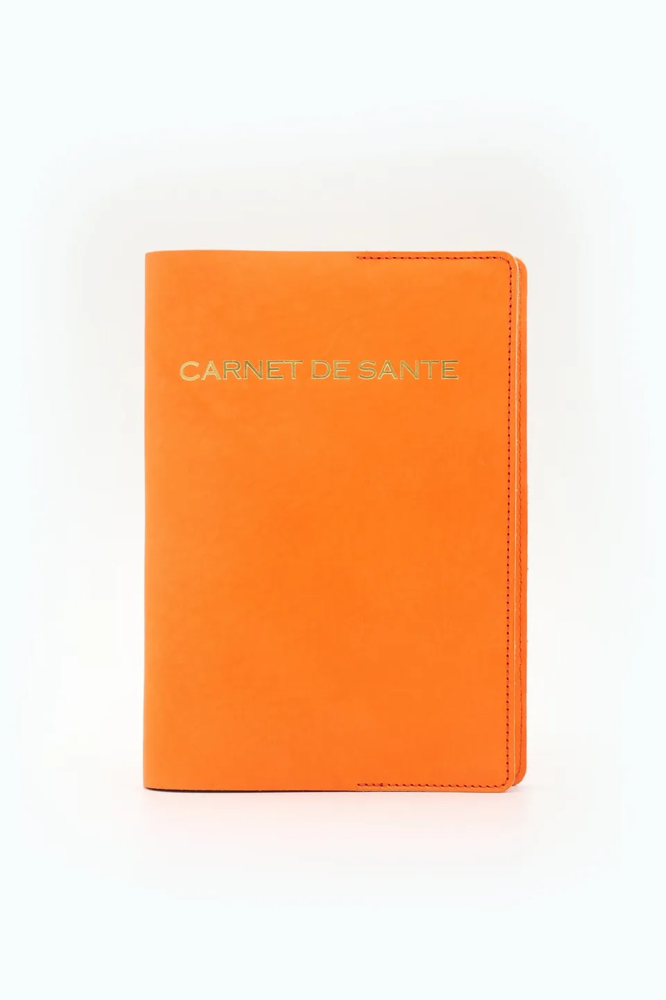 atelier-penso-carnet-de-sant-cuir-orange image 1