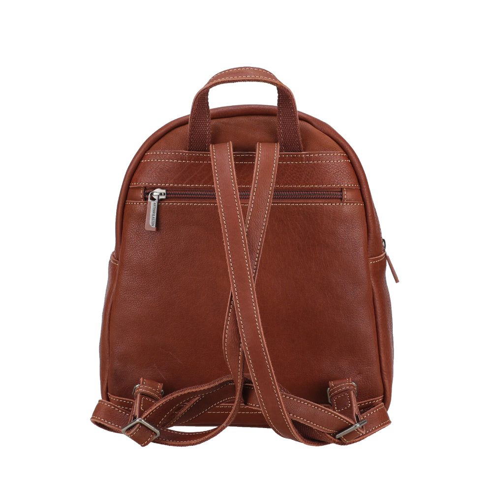 arthur-et-aston-rory-s-sac-dos-cuir-noir-compact-26-cm image 7
