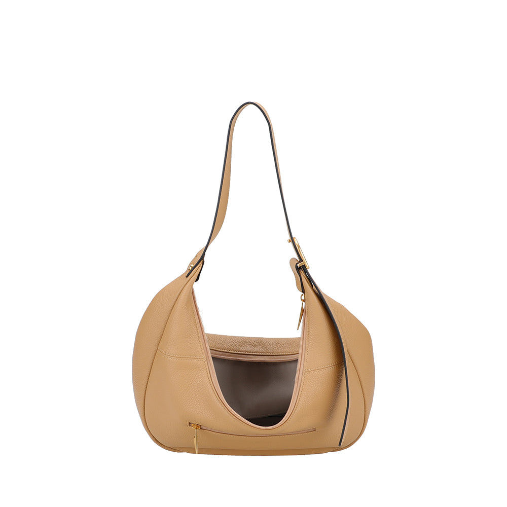 arthur-et-aston-camille-besace-cuir-naturel-demi-lune image 6