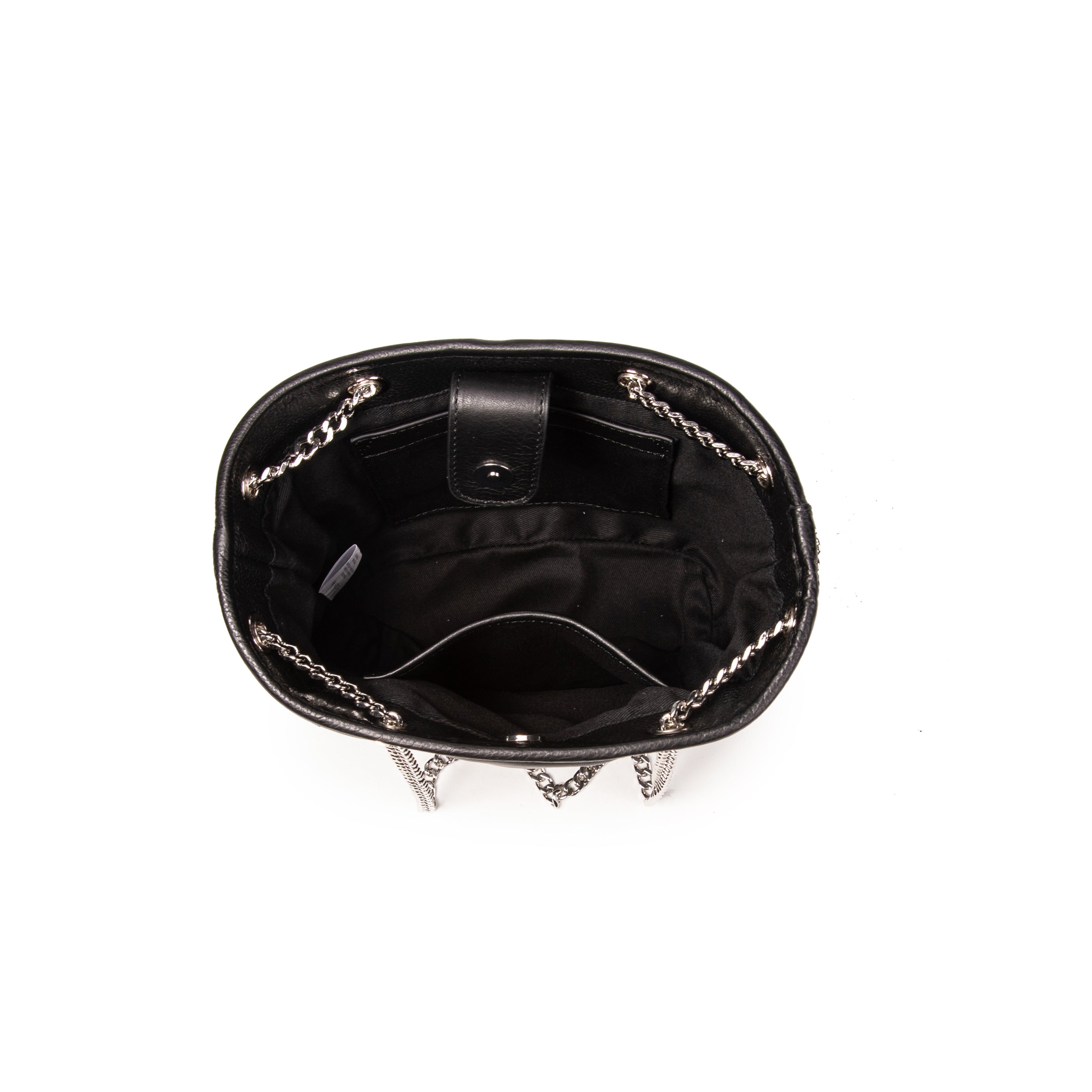 kate-lee-kacy-matelass-sac-seau-cuir-agneau-noir image 3