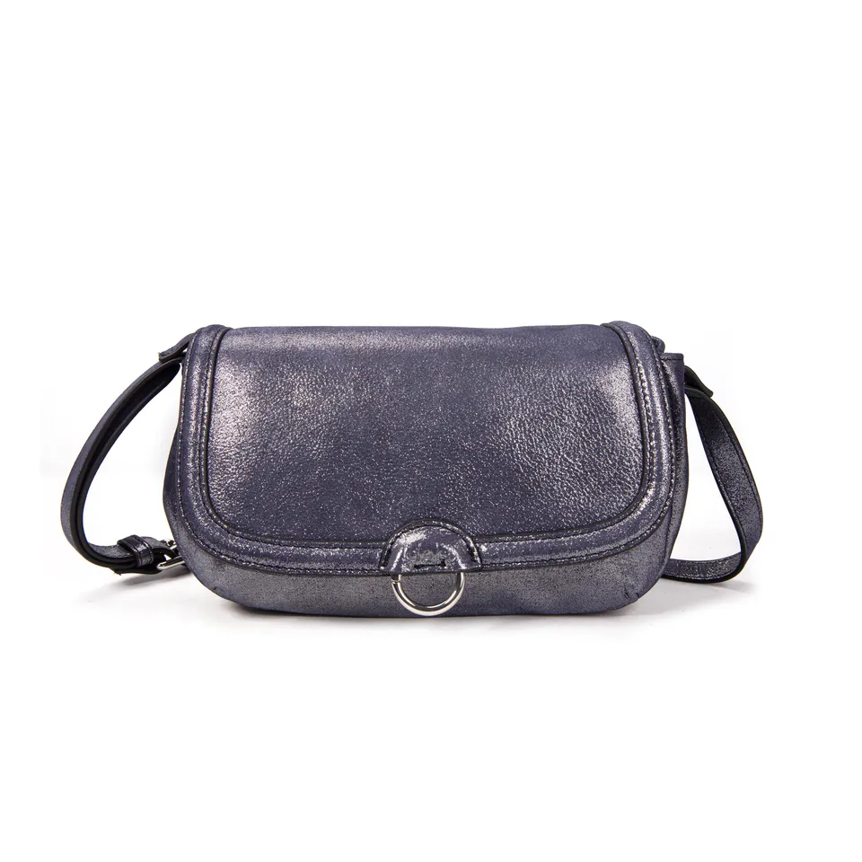 kate-lee-new-ully-glitter-sac-bandouli-re-cuir-noir image 1