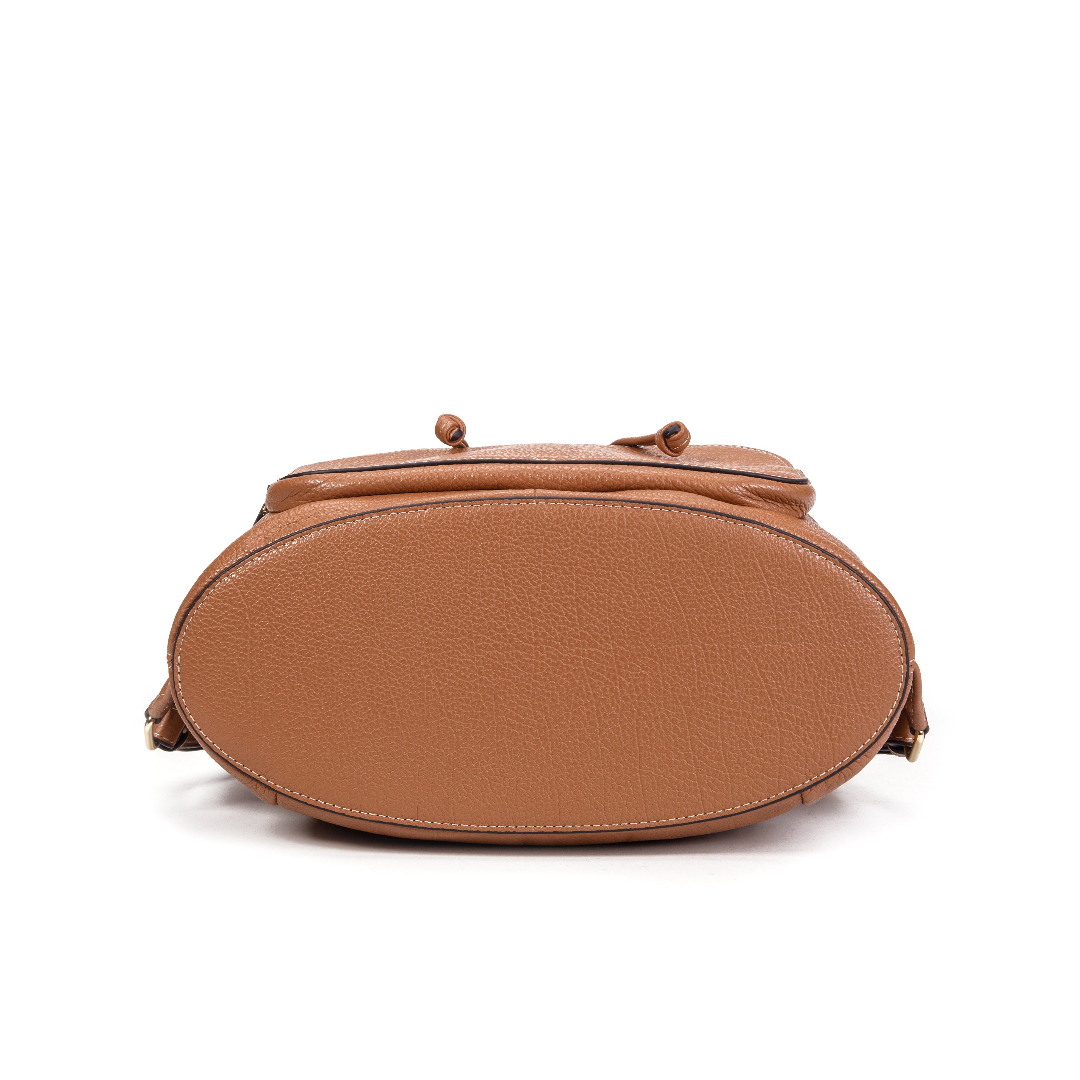 kate-lee-sena-sac-dos-cuir-camel-vachette-grain-e image 5
