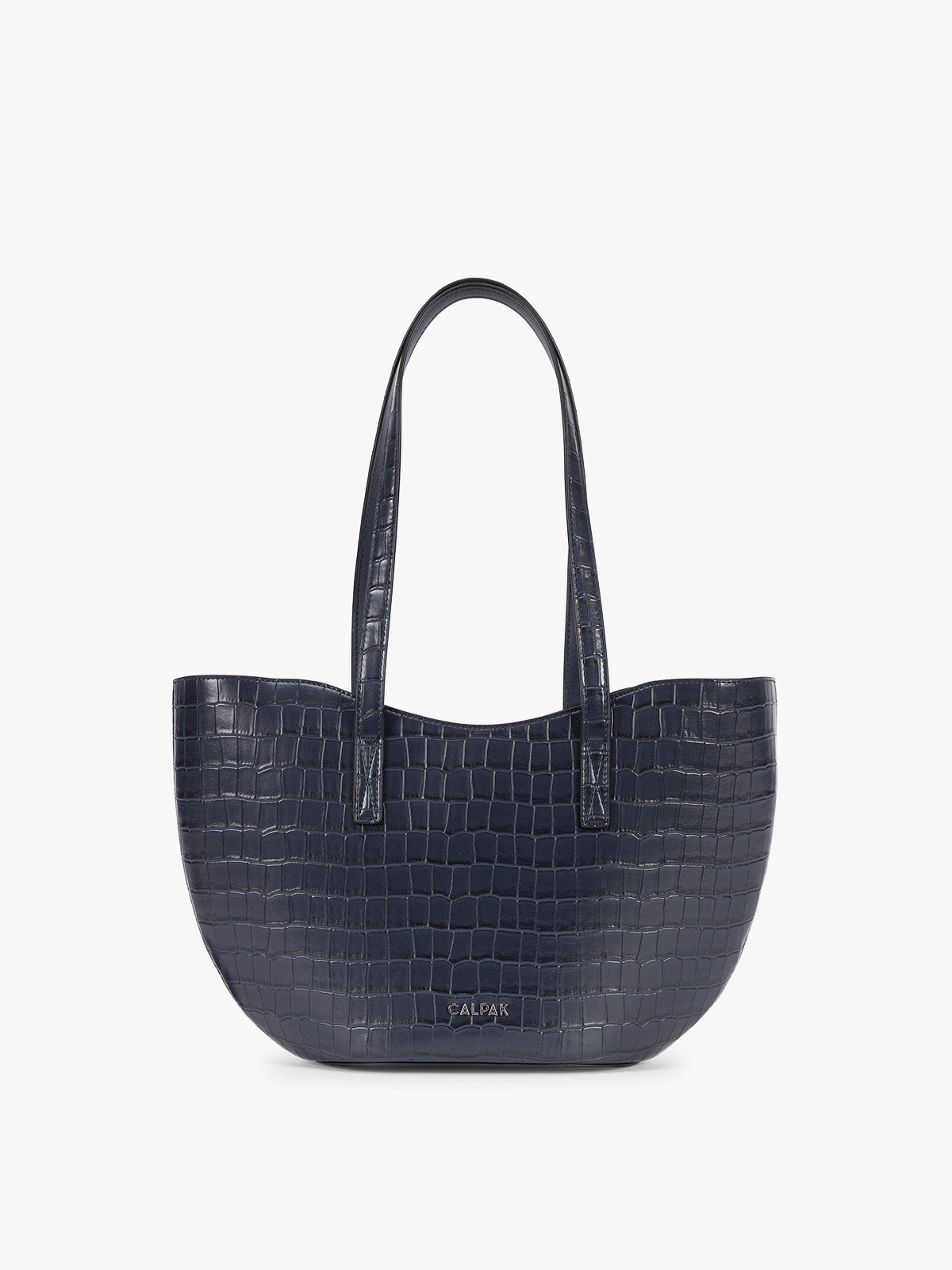 calpak-haven-tulip-tote-sac-cabas-dark-cherry-croc-effet-croco image 6