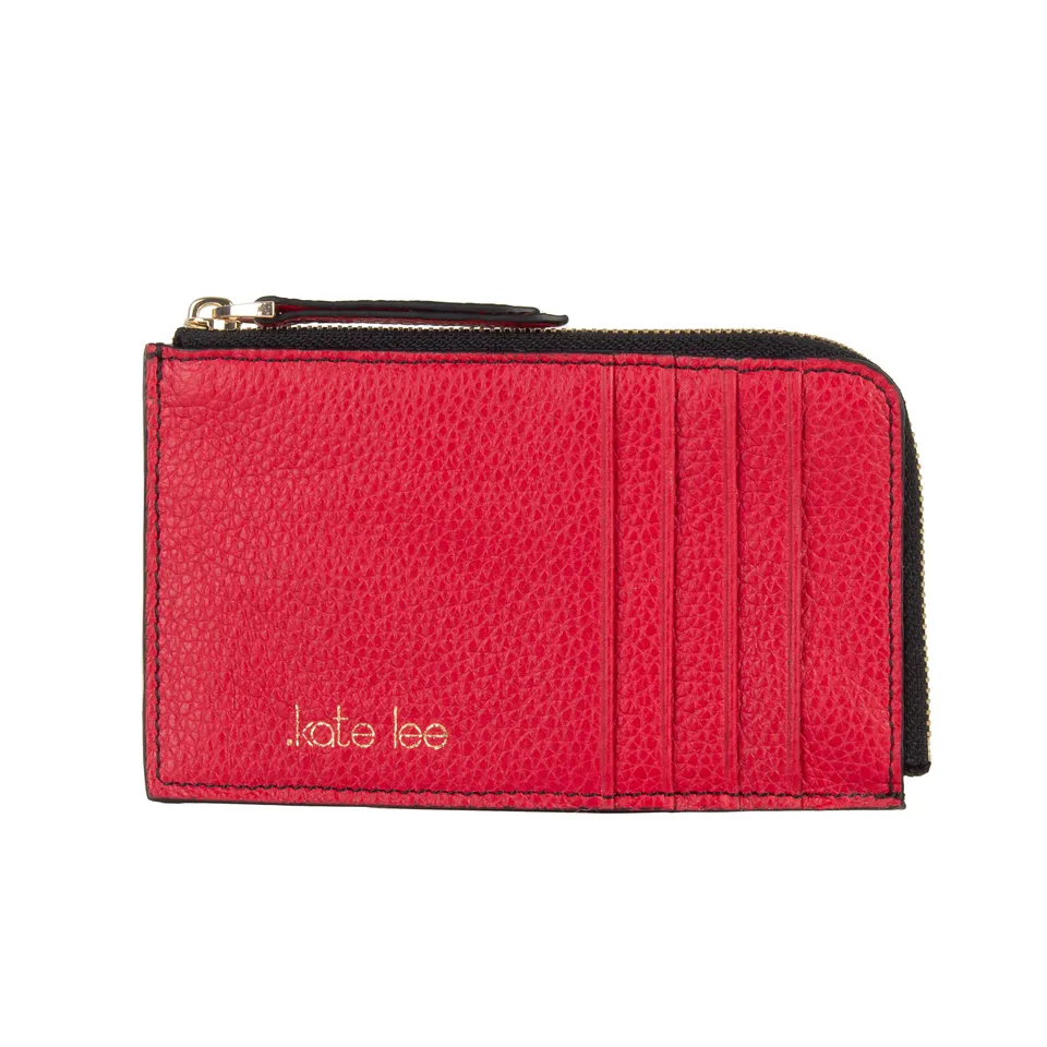 kate-lee-alo-sa-g-porte-monnaie-cuir-rouge-vachette-grain-e image 1