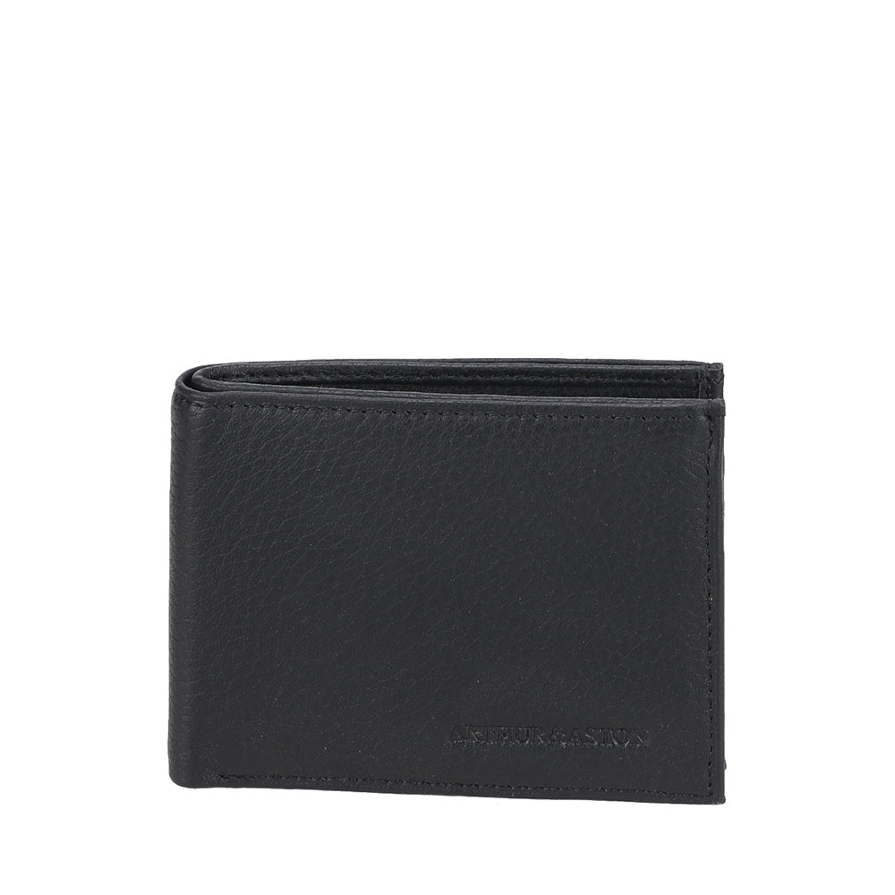 arthur-et-aston-thomas-s-portefeuille-cuir-noir-homme image 1
