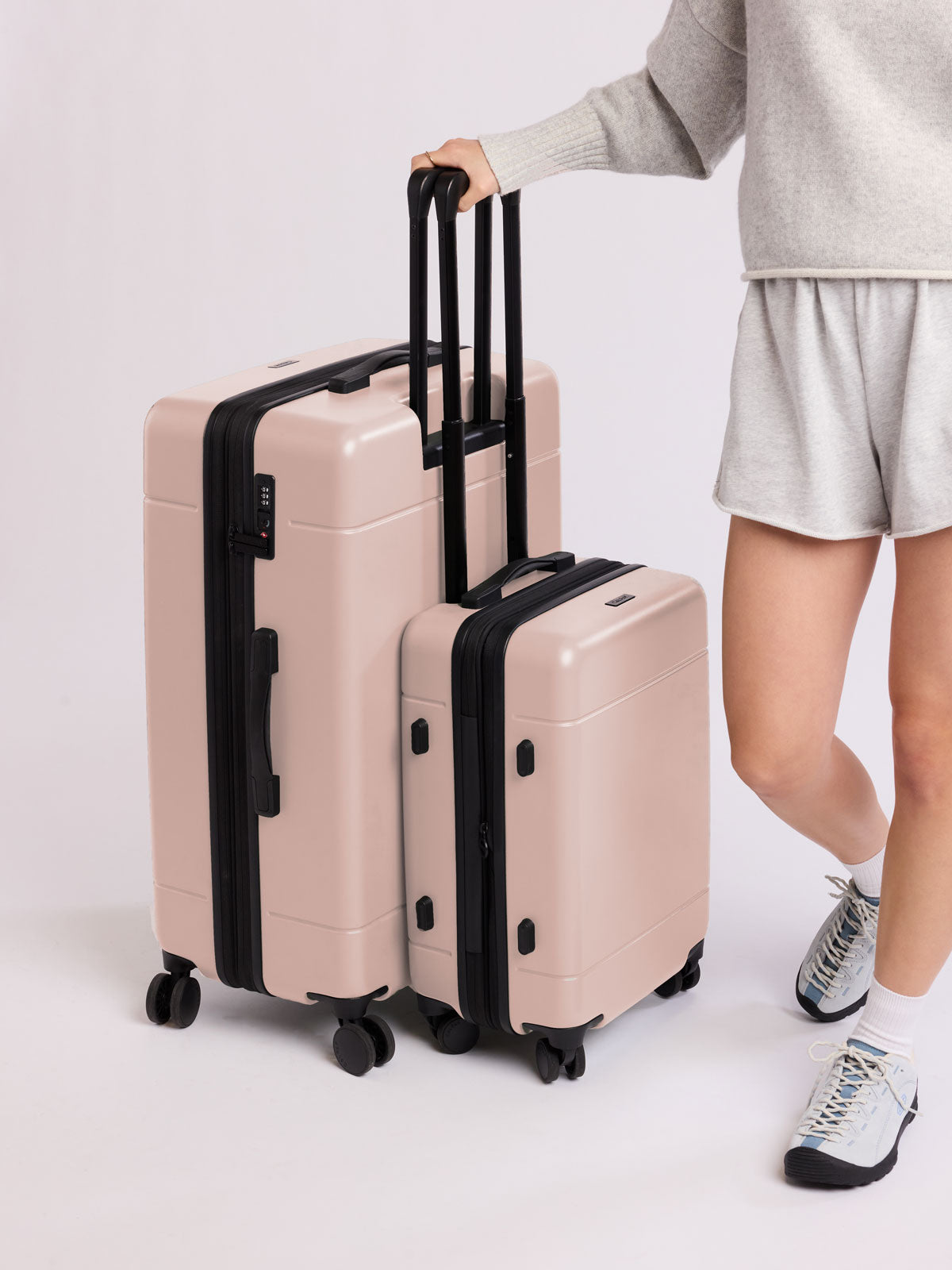 calpak-hue-starter-bundle-8-pi-ces-valise-chocolat-extensible image 7