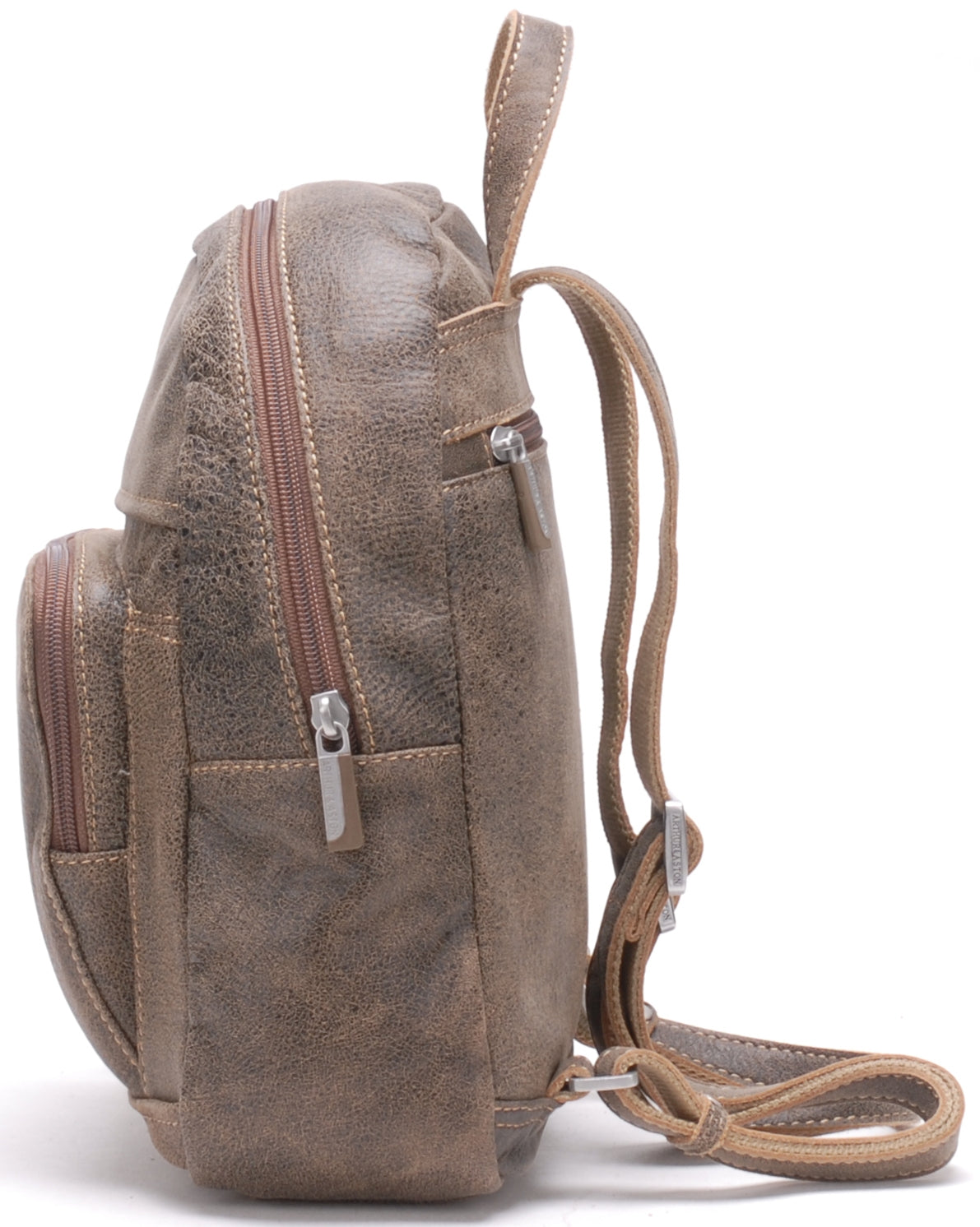 arthur-et-aston-cristiano-petit-sac-dos-cuir-marron image 7