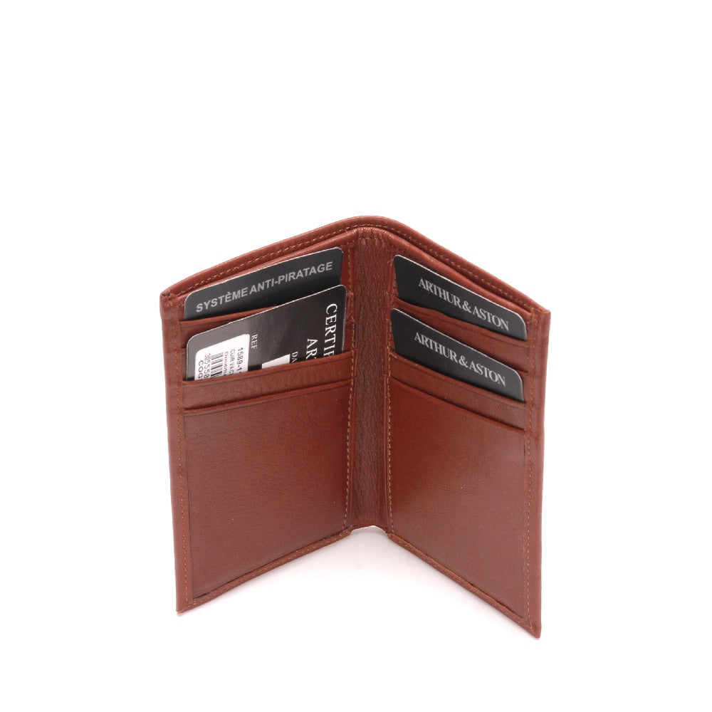 arthur-et-aston-pablo-porte-cartes-cuir-cognac-souple image 2