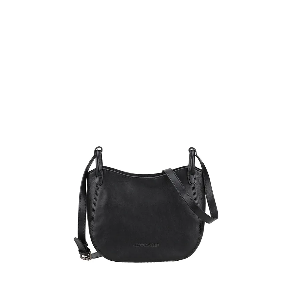 arthur-et-aston-edith-sac-bandouli-re-cuir-noir-24-cm image 1