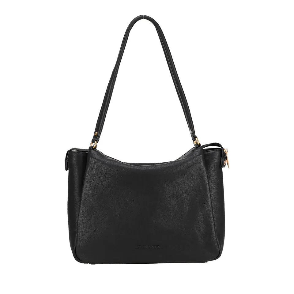 arthur-et-aston-elsa-sac-shopping-paule-cuir-noir-31-cm image 1