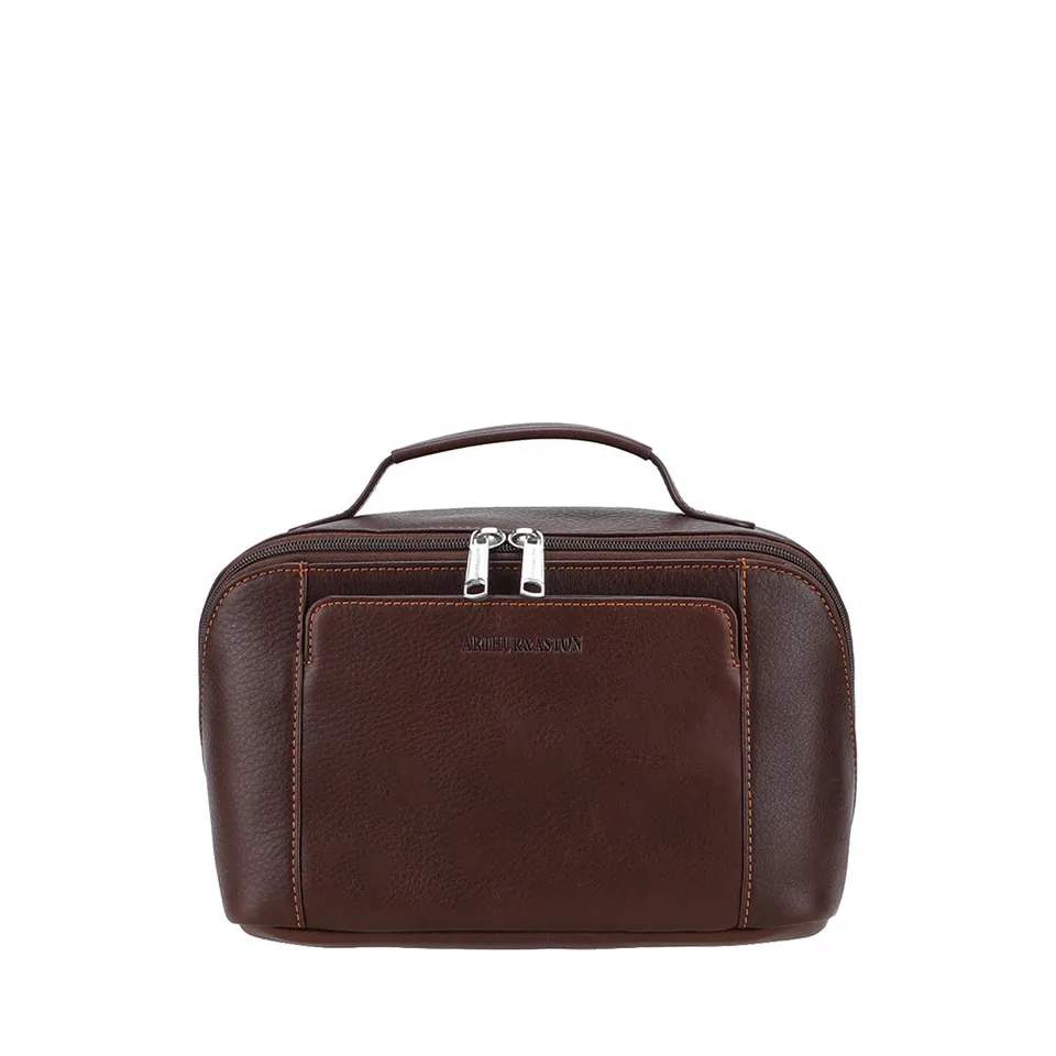 arthur-et-aston-ange-vanity-cuir-ch-taigne-orange image 1