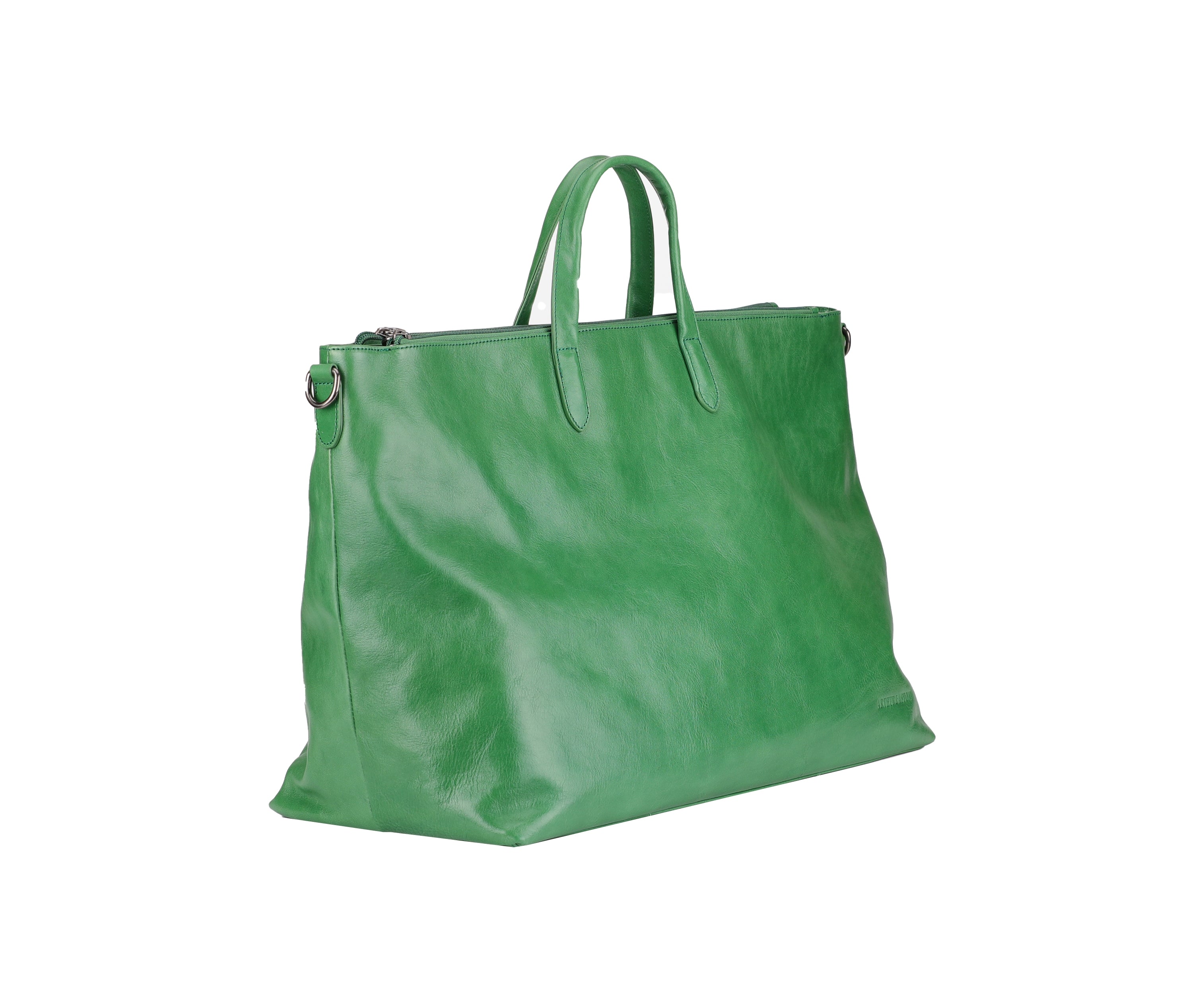 arthur-et-aston-edith-sac-de-voyage-cuir-vert-cabine image 2