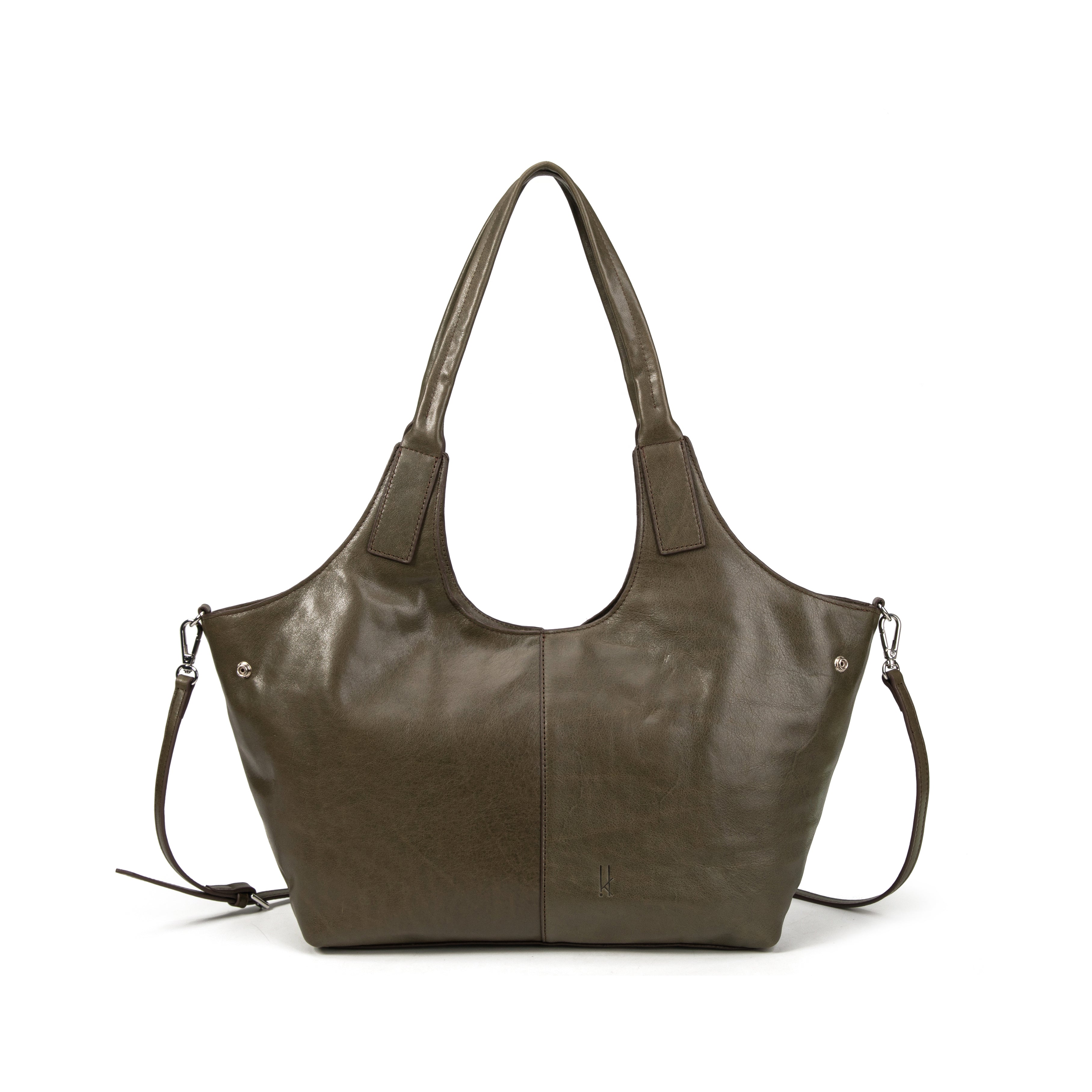 kate-lee-nouvelle-ligne-kl-meline-sac-cuir-gris-fonc image 1