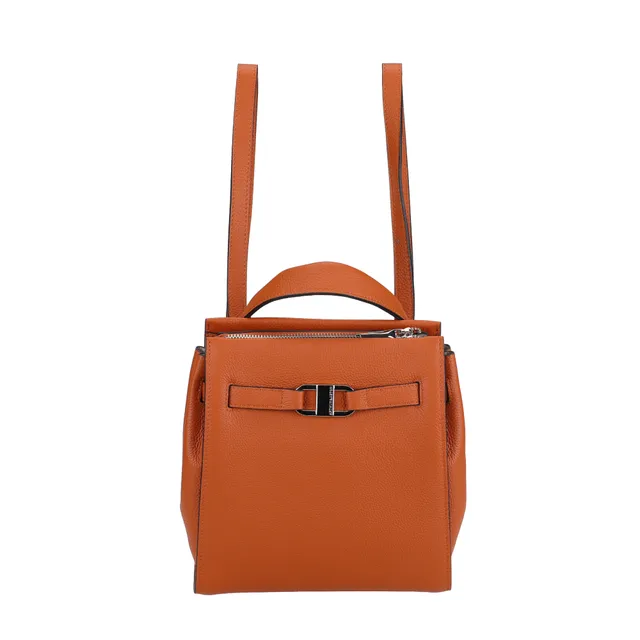 arthur-et-aston-daphn-m-sac-dos-cuir-cognac image 1