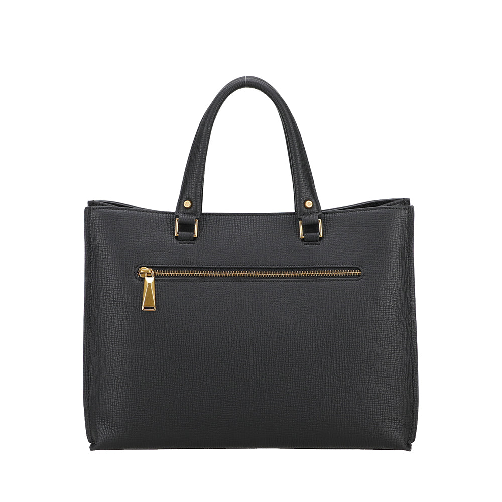 arthur-et-aston-nora-grand-sac-main-cuir-noir-bandouli-re image 7
