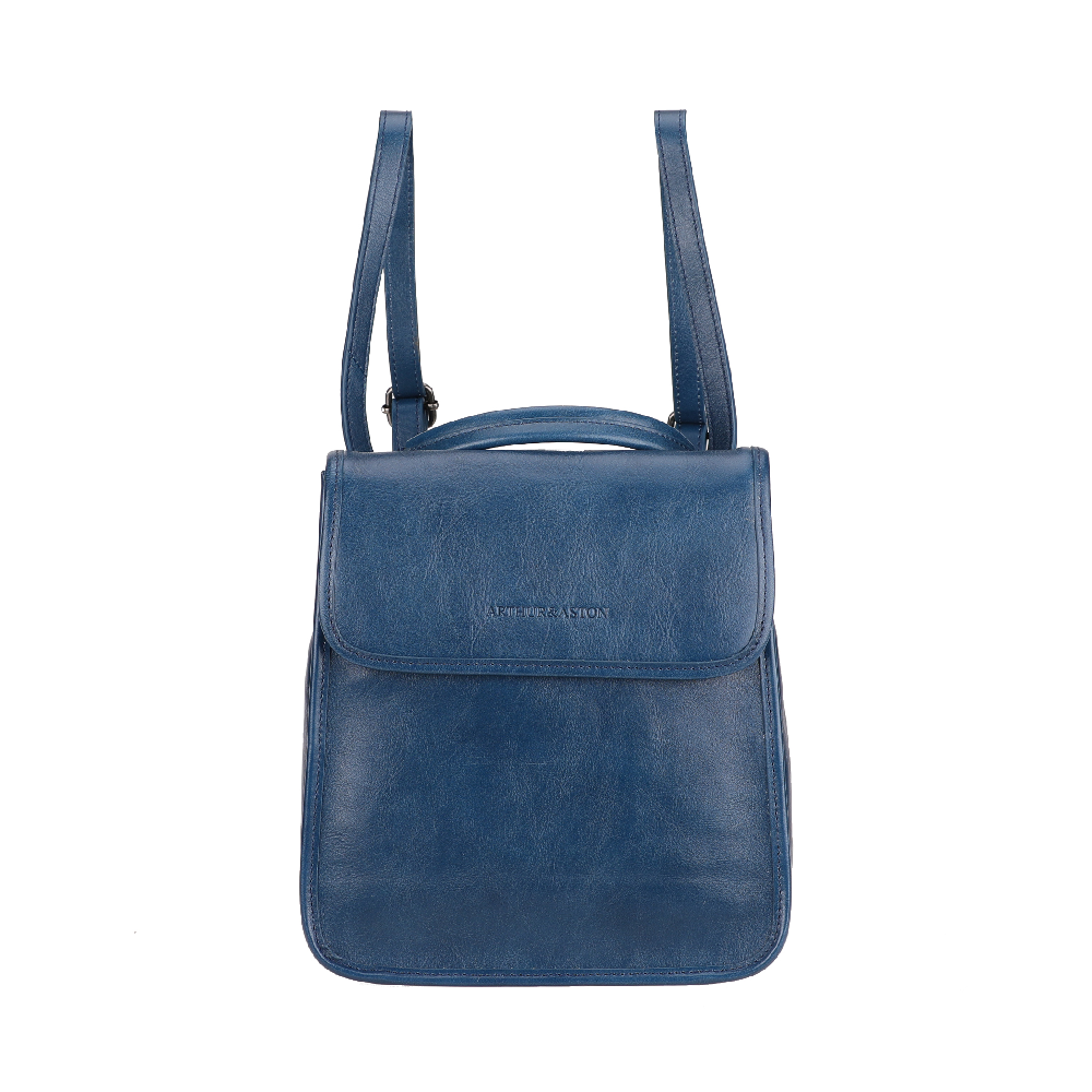 arthur-et-aston-edith-sac-dos-cuir-taupe-femme image 5