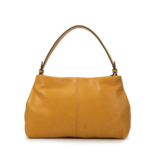 kate-lee-emma-sac-cuir-iris-jaune-compact image 1