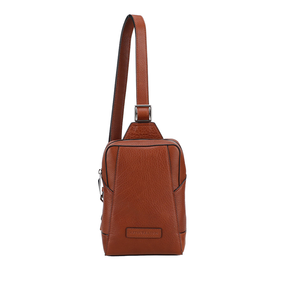 arthur-et-aston-jos-body-bag-cuir-pleine-fleur-noir image 3