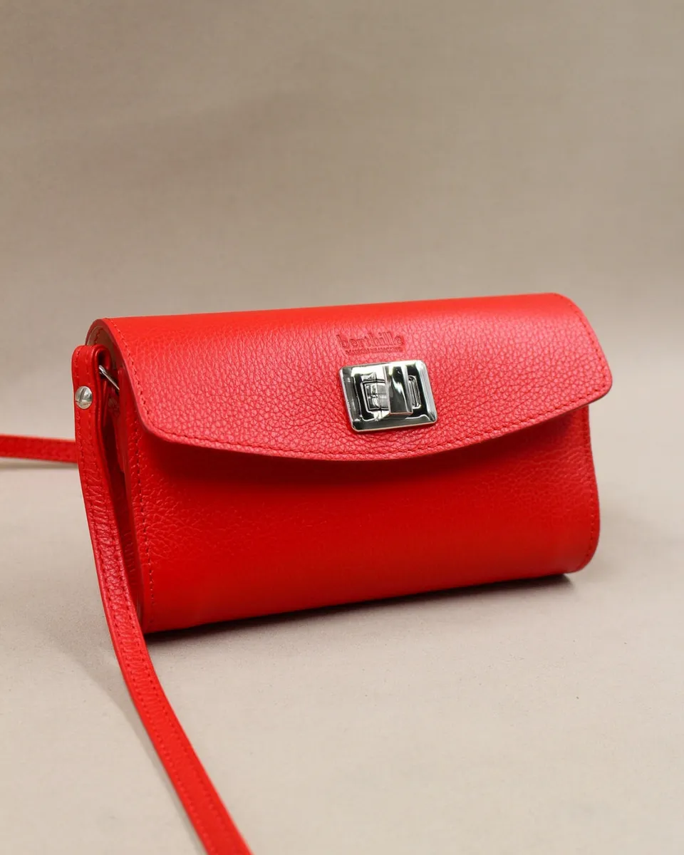 berthille-trotter-t-2026-pochette-cuir-coquelicot image 1