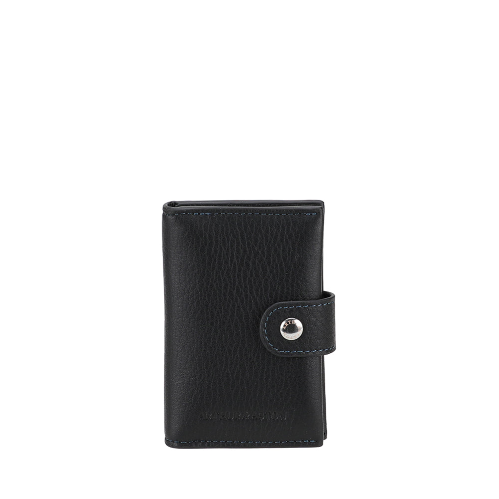arthur-et-aston-ange-porte-cartes-cuir-noir-pression-rfid image 7