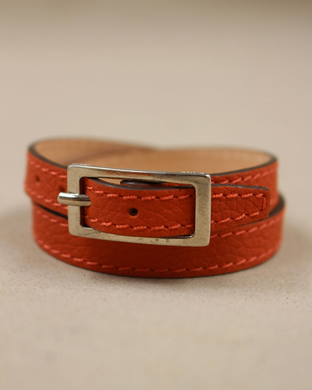 berthille-bracelet-double-tour-cuir-lapiz-40-cm image 7