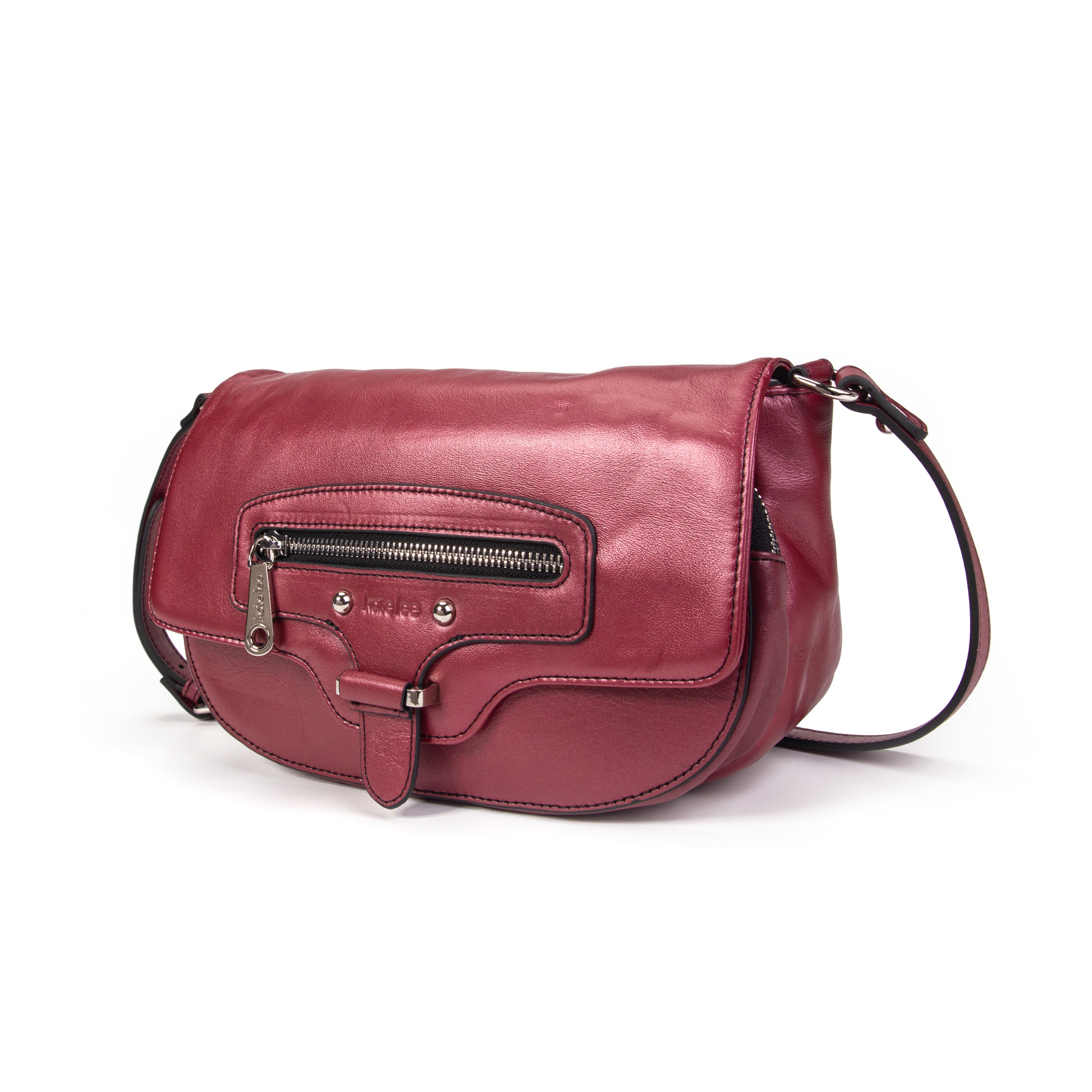 kate-lee-enara-sac-bandouli-re-nacr-rouge image 2