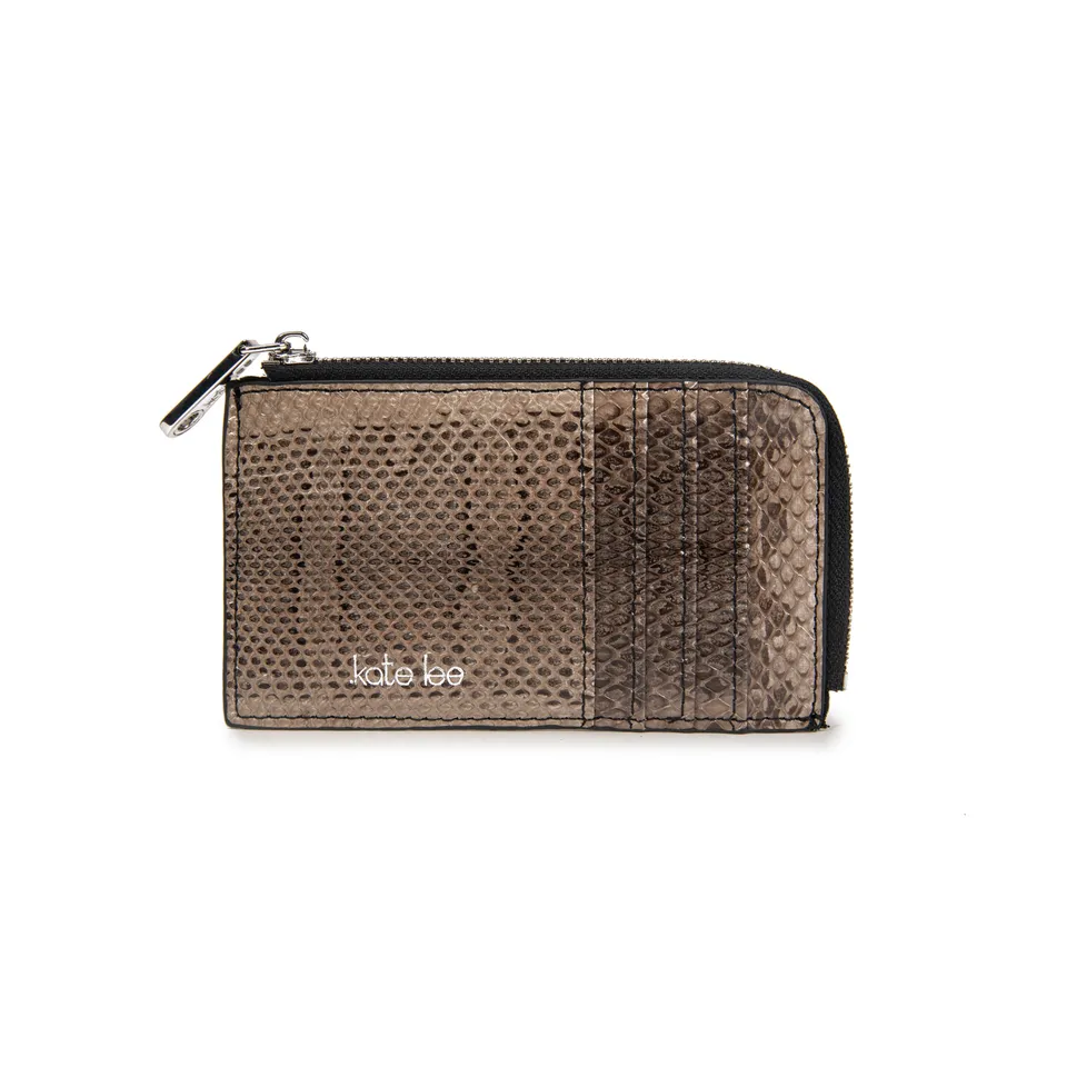 kate-lee-alo-sa-se-porte-monnaie-gris-serpent-d-eau image 1