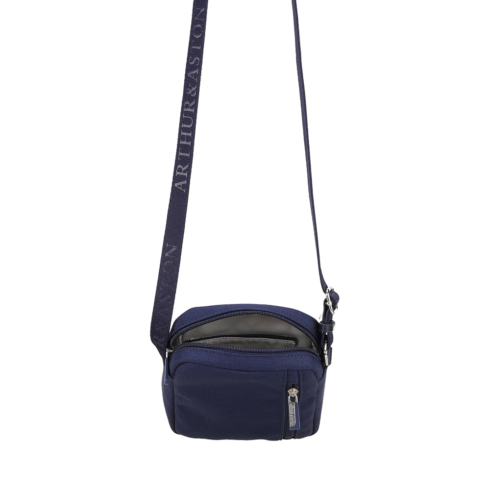 arthur-et-aston-jim-sac-bandouli-re-homme-bleu-synth-tique image 2