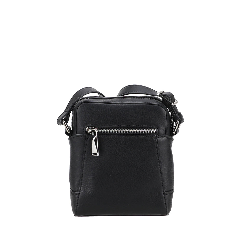 arthur-et-aston-jos-sac-travers-cuir-homme-pleine-fleur-noir image 3