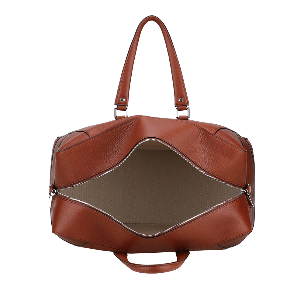 arthur-et-aston-jos-sac-de-voyage-cuir-cognac-bandouli-re image 5