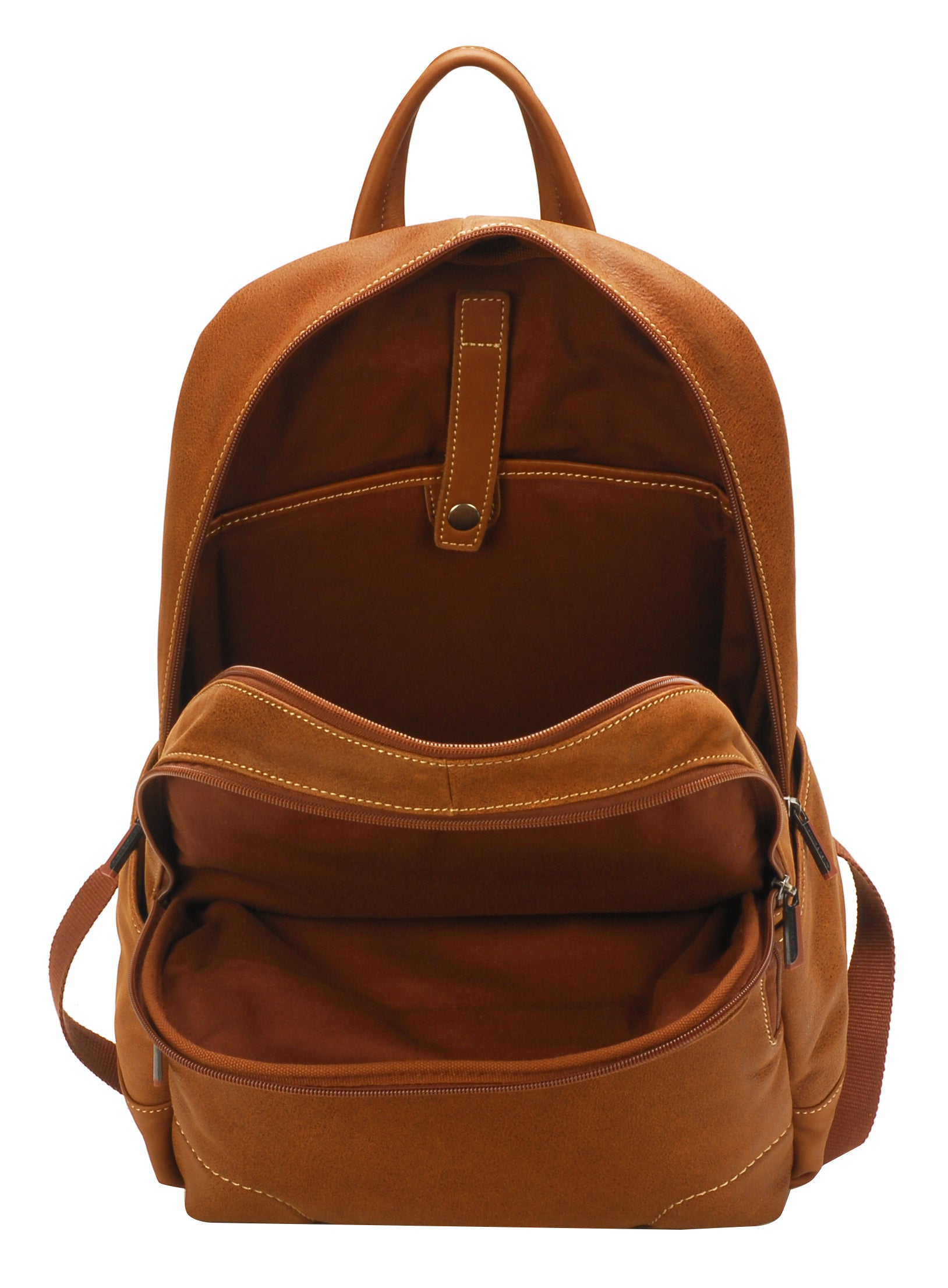 arthur-et-aston-marco-sac-dos-cuir-cognac image 5
