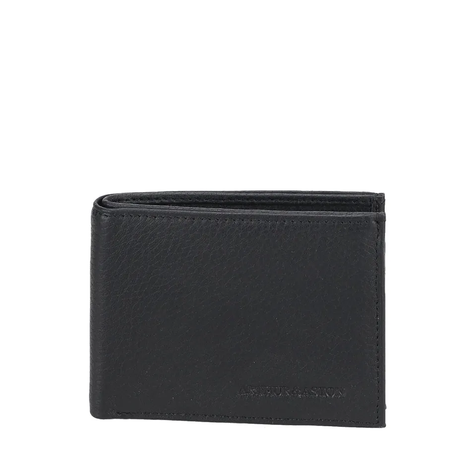 arthur-et-aston-thomas-s-portefeuille-cuir-noir-homme image 1