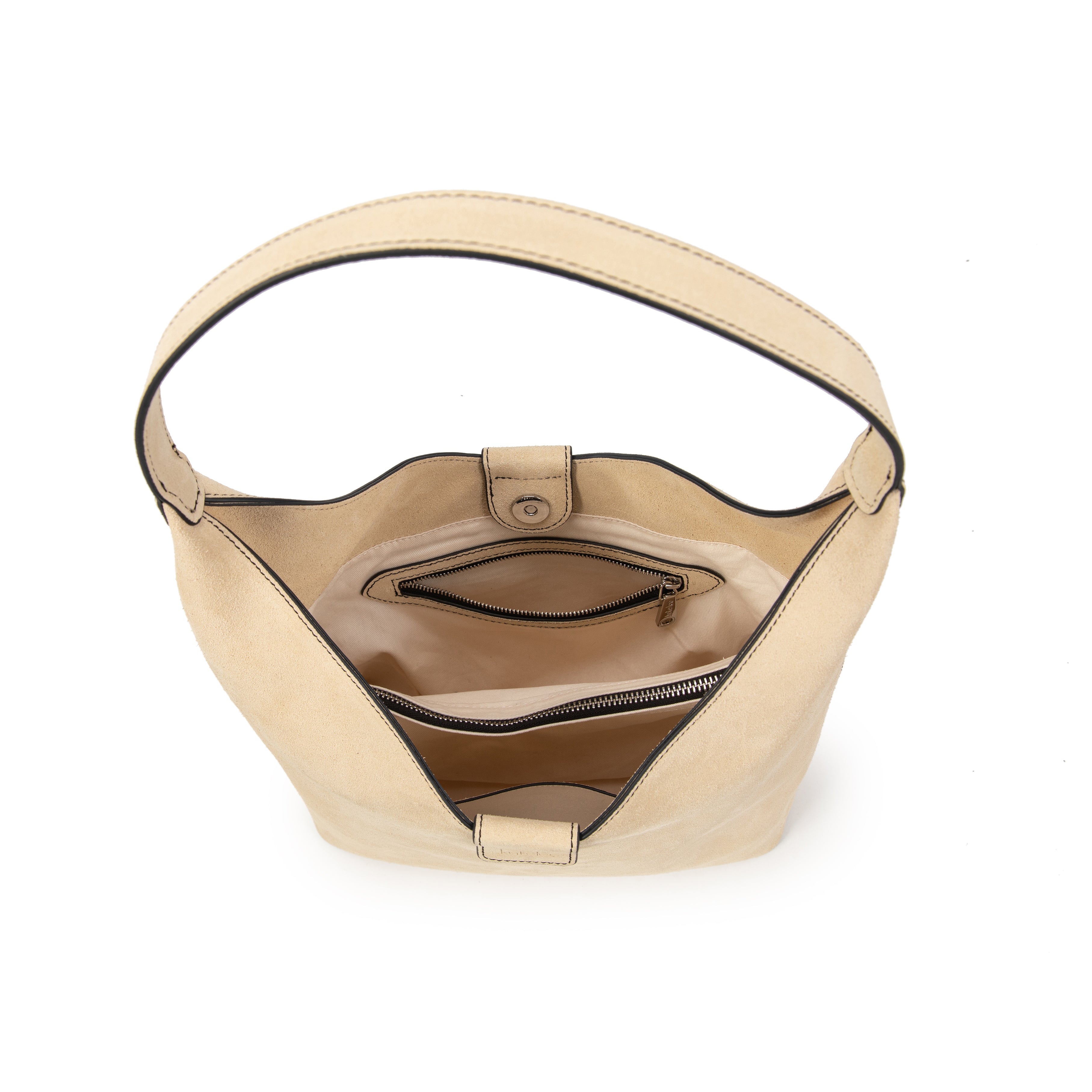 kate-lee-m-lune-sac-cabas-cuir-blanc-vanille image 3