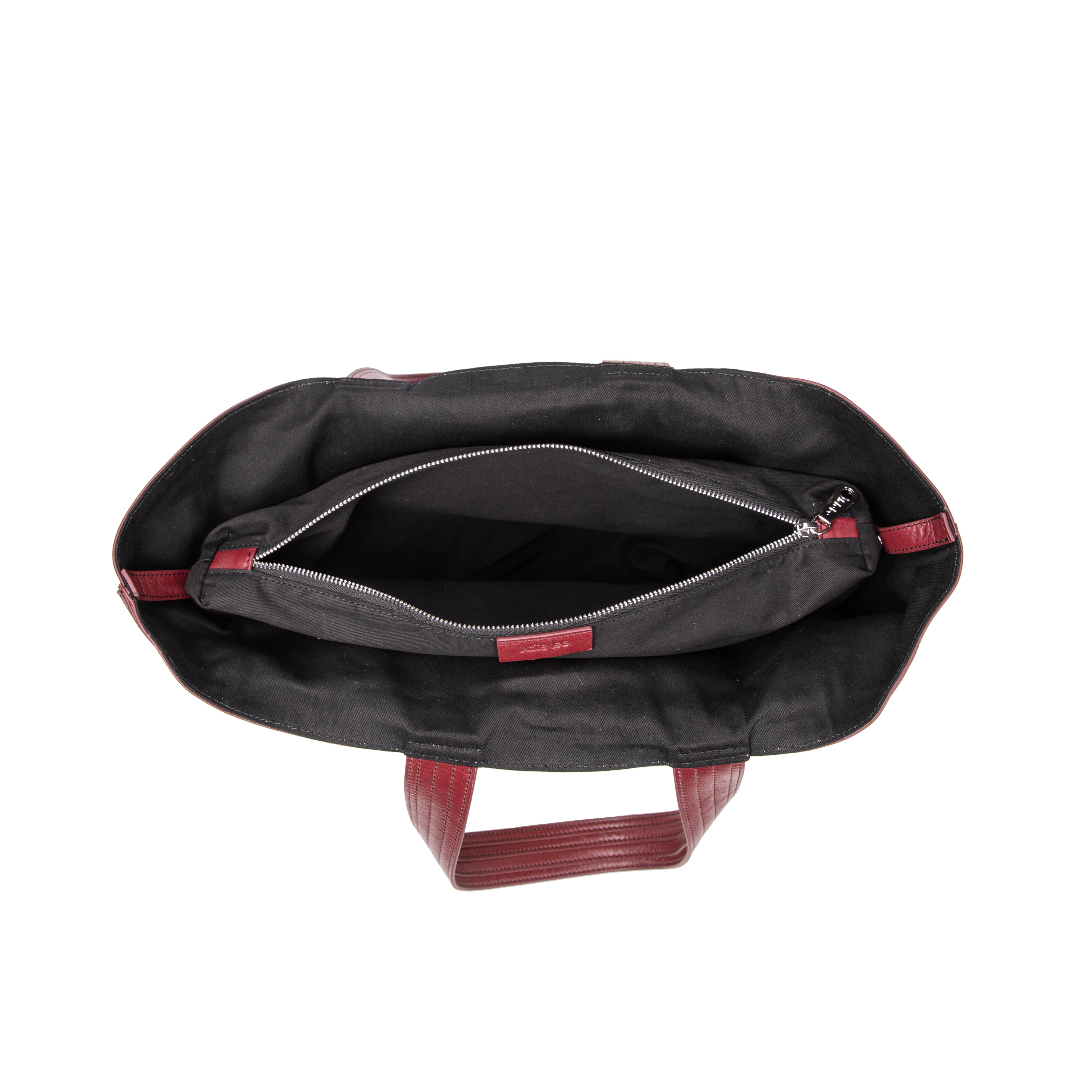 kate-lee-patty-cabas-paille-cuir-aubergine image 3