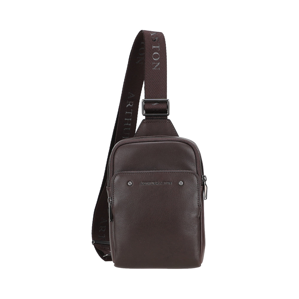 arthur-et-aston-danny-body-bag-cuir-noir-holster-15cm image 3