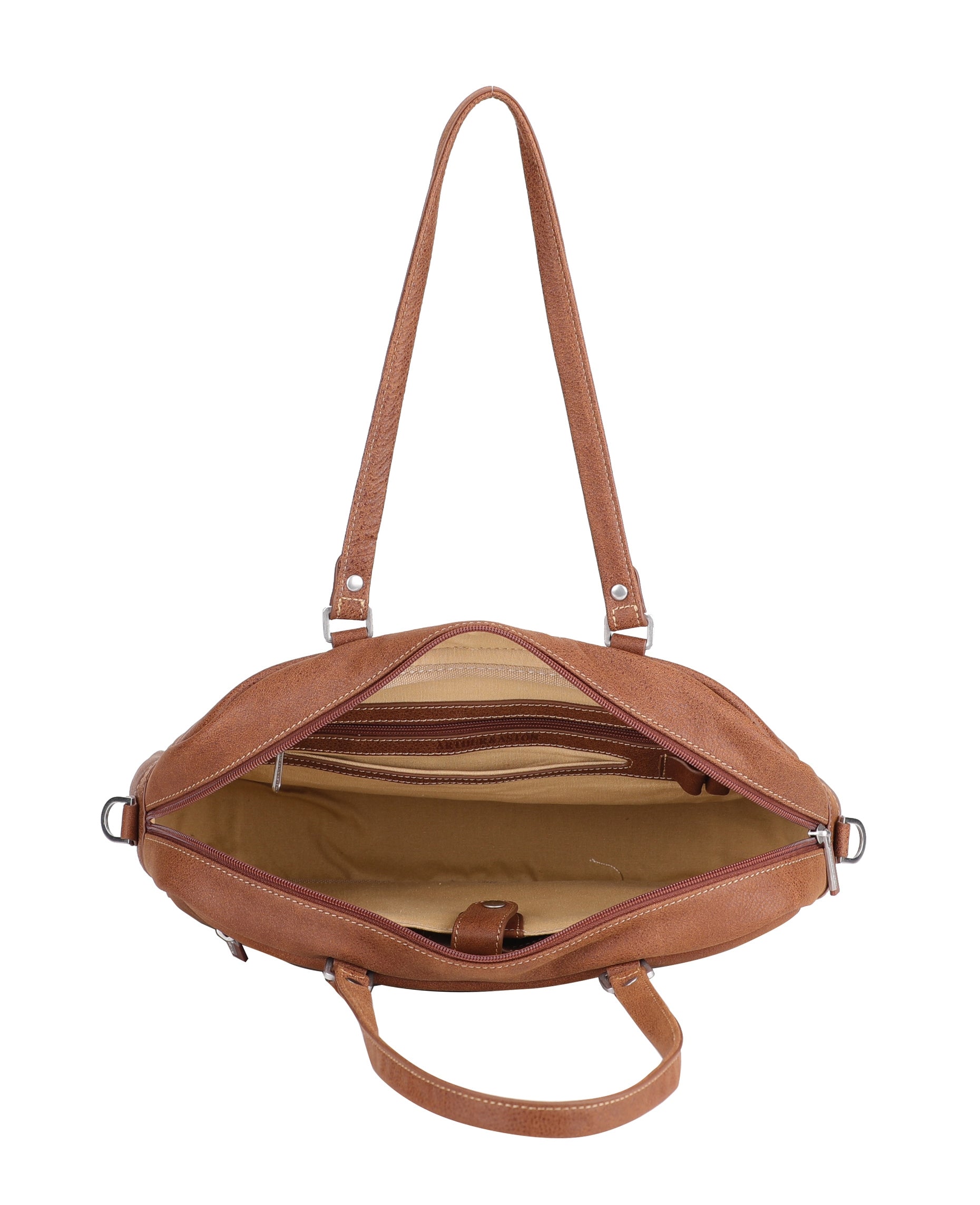arthur-et-aston-cristiano-sac-shopping-cuir-cognac image 4