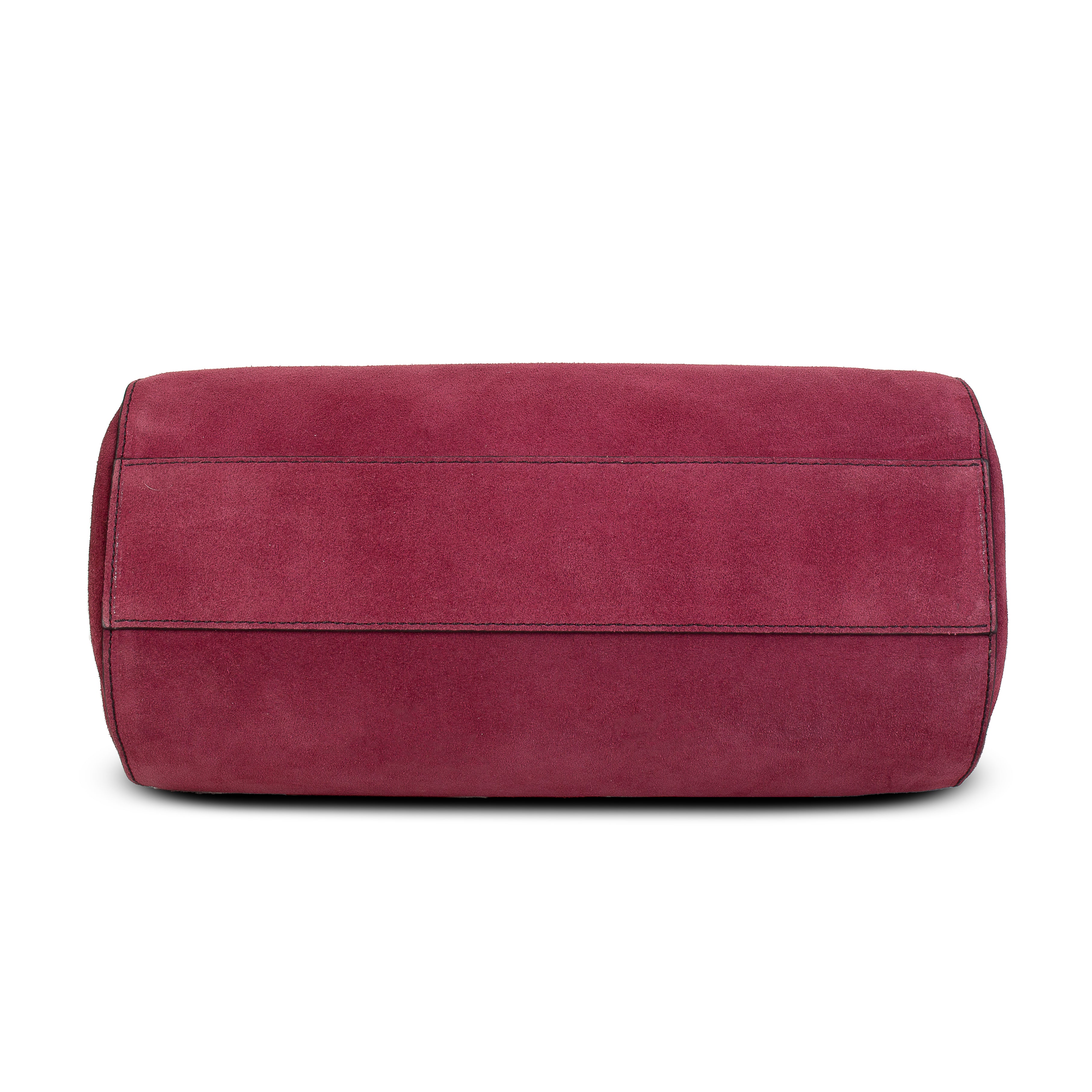 kate-lee-frola-v-sac-bowling-cuir-prune-velours image 5