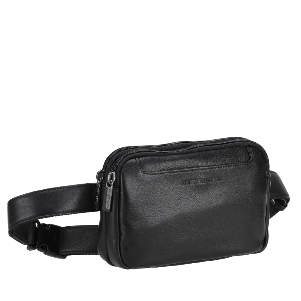 arthur-et-aston-l-on-pochette-ceinture-cuir-noir-2 image 3