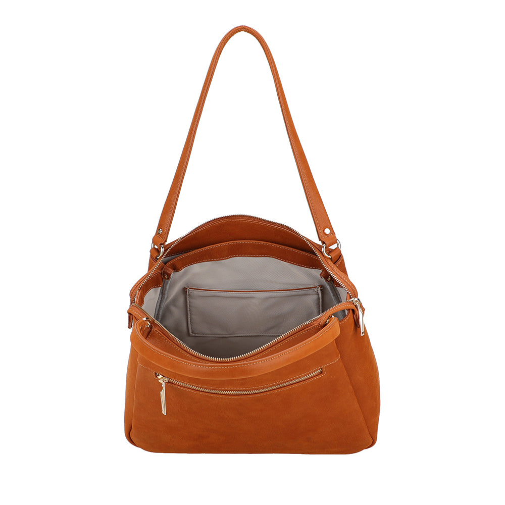 arthur-et-aston-elsa-sac-shopping-cuir-marine-31-cm image 8