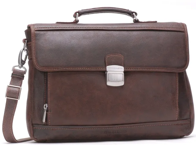 arthur-et-aston-cristiano-serviette-cuir-noir-destroy image 1