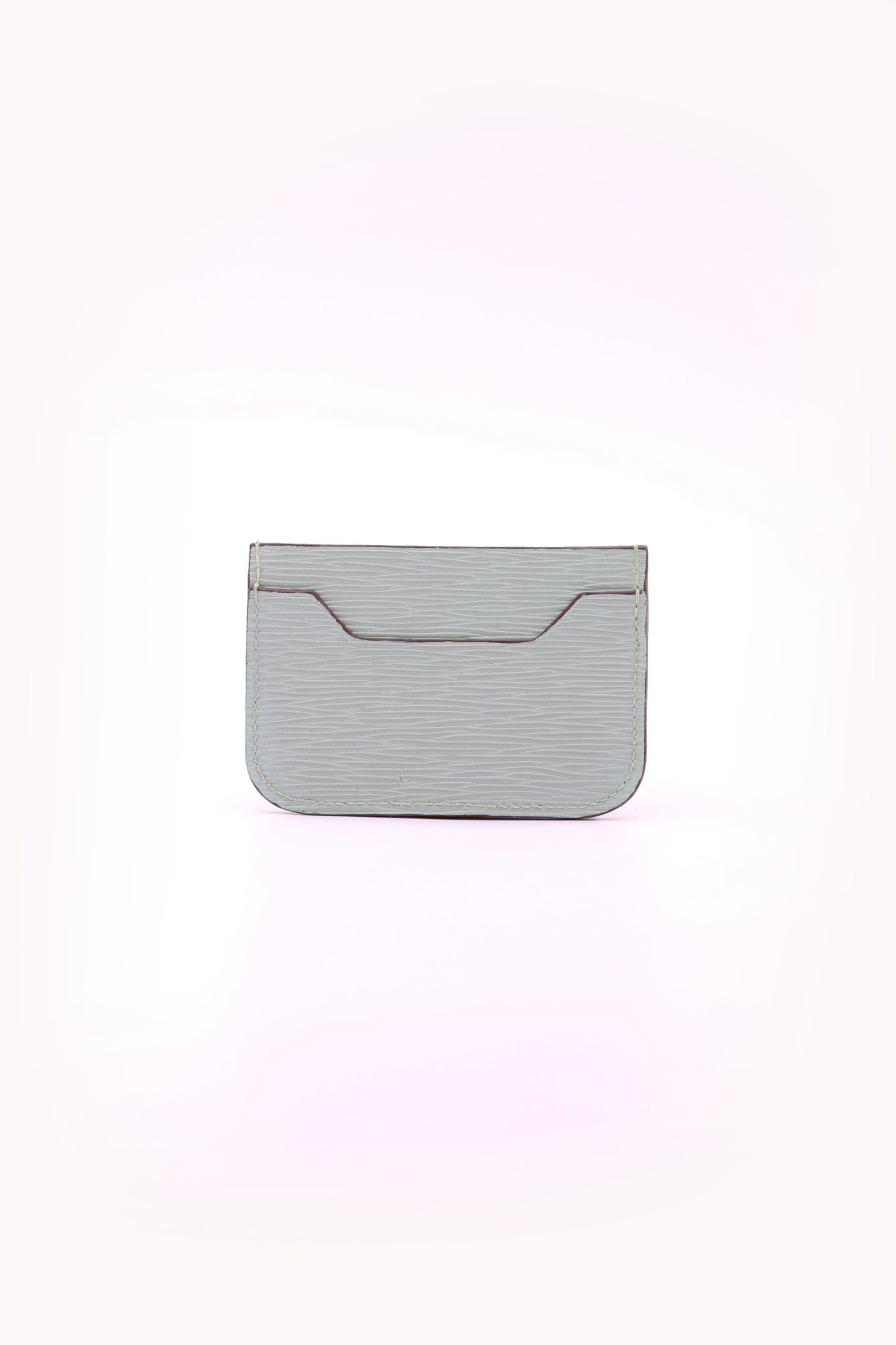 atelier-penso-porte-cartes-cuir-epi-vert-d-eau-compact image 2
