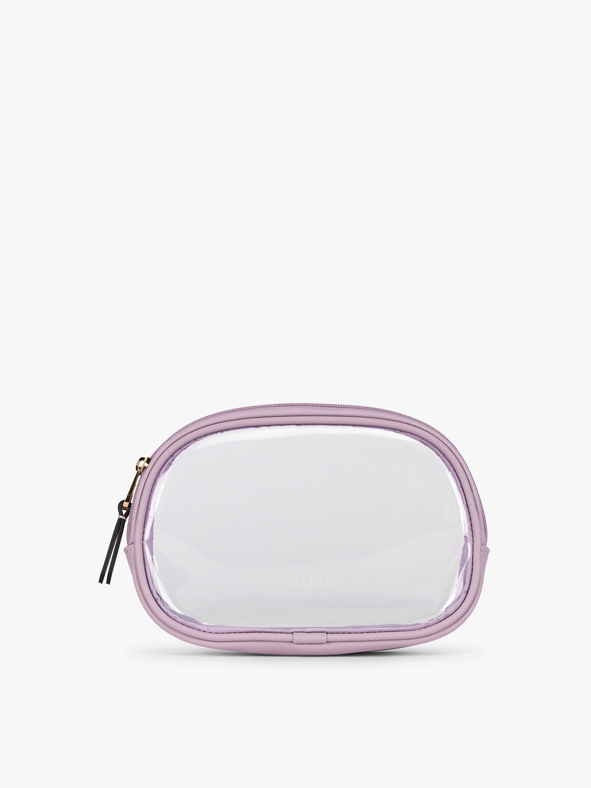 calpak-clear-quart-zip-pouch-trousse-transparente-noire image 1